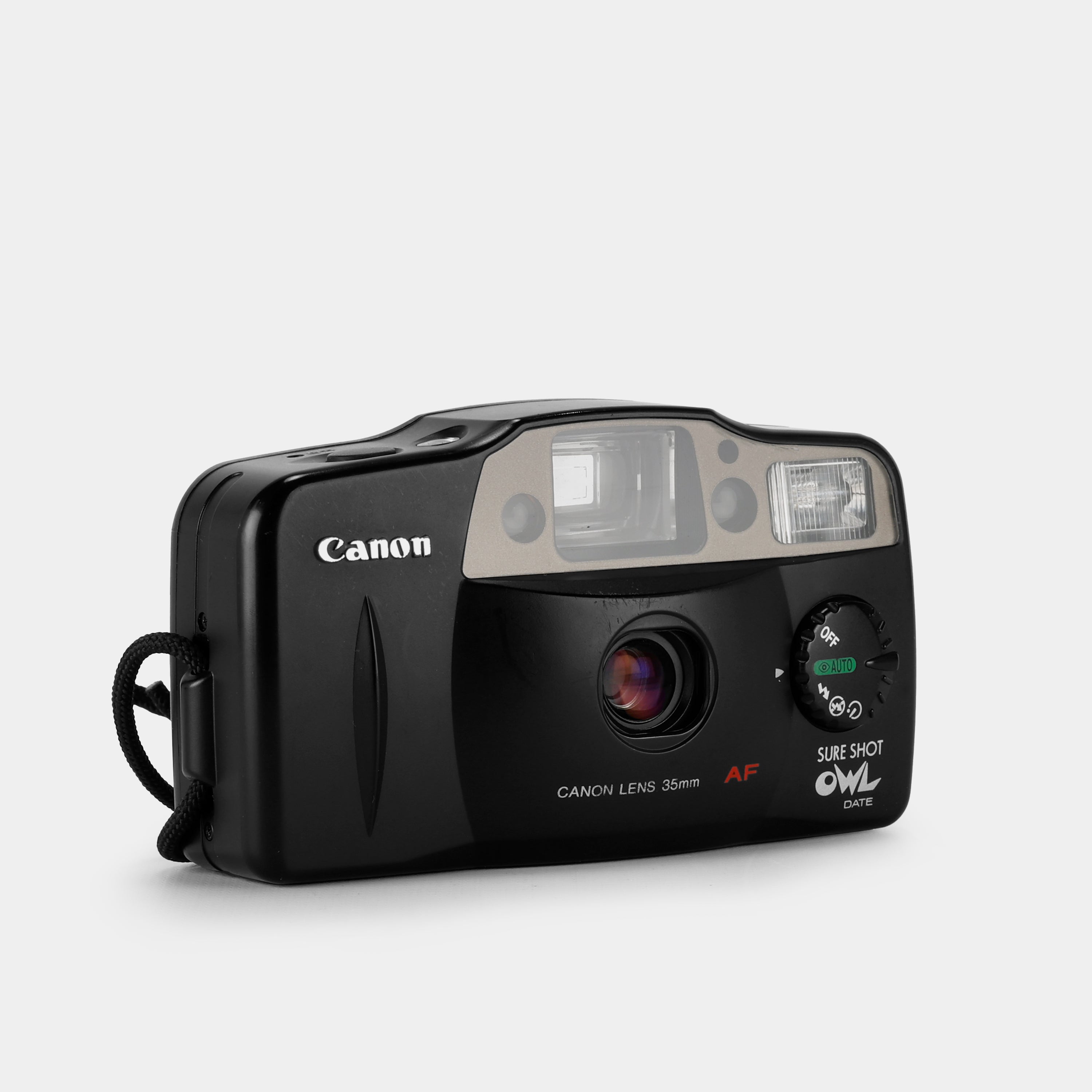 Canon Sure Shot Owl Date 35mm Point and Shoot Film Camera – Retrospekt