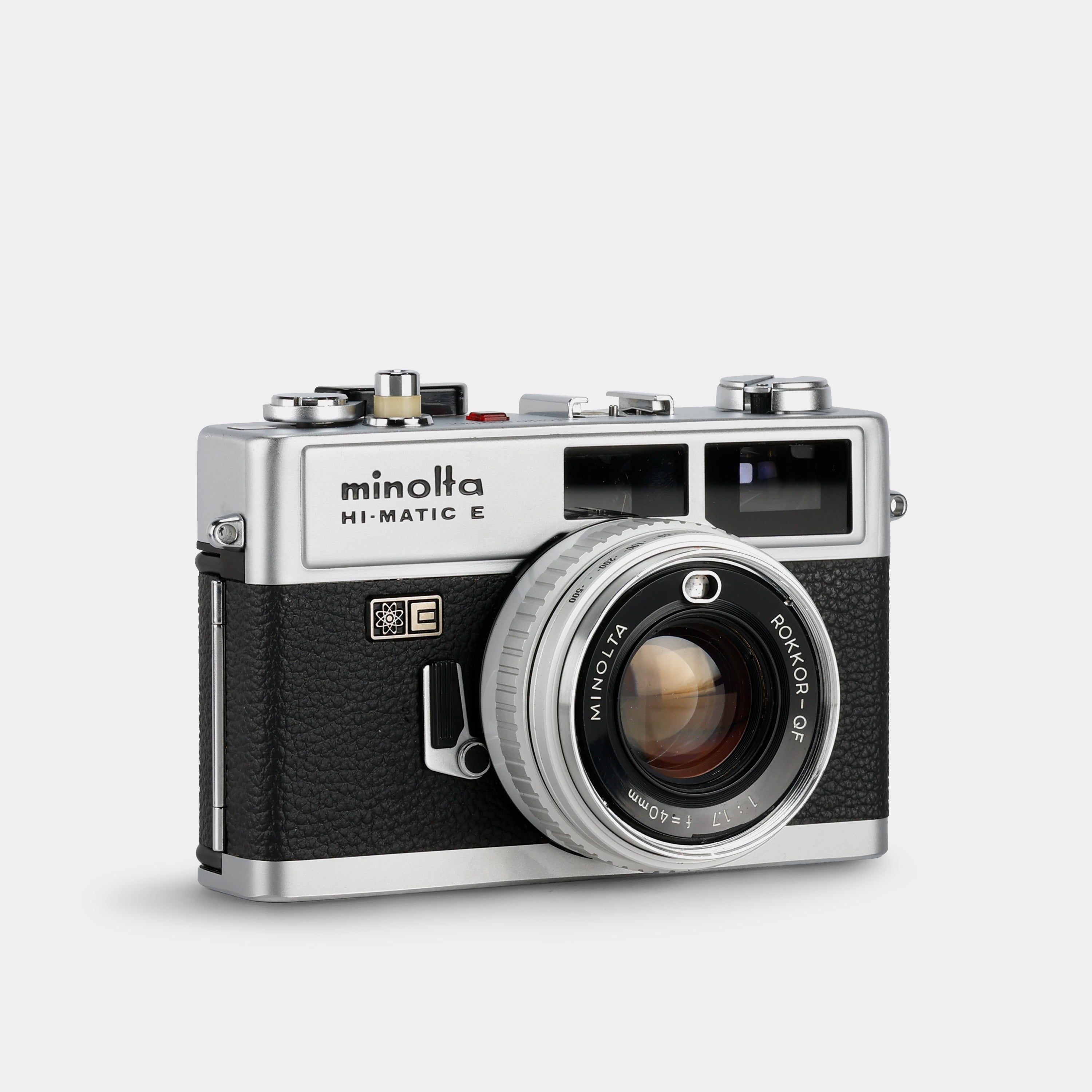 整備品　Minolta Hi-Matic E レンジファインダーカメラ Minolta Hi-Matic E 35mm Rangefinder Film Camera – Retrospekt