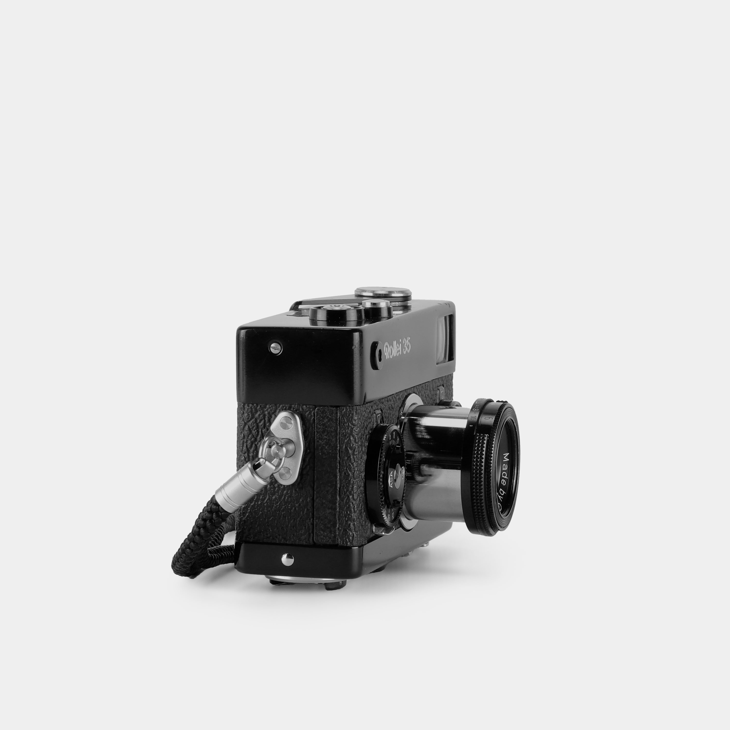 Rollei 35 Black Compact 35mm Film Camera with Flash
