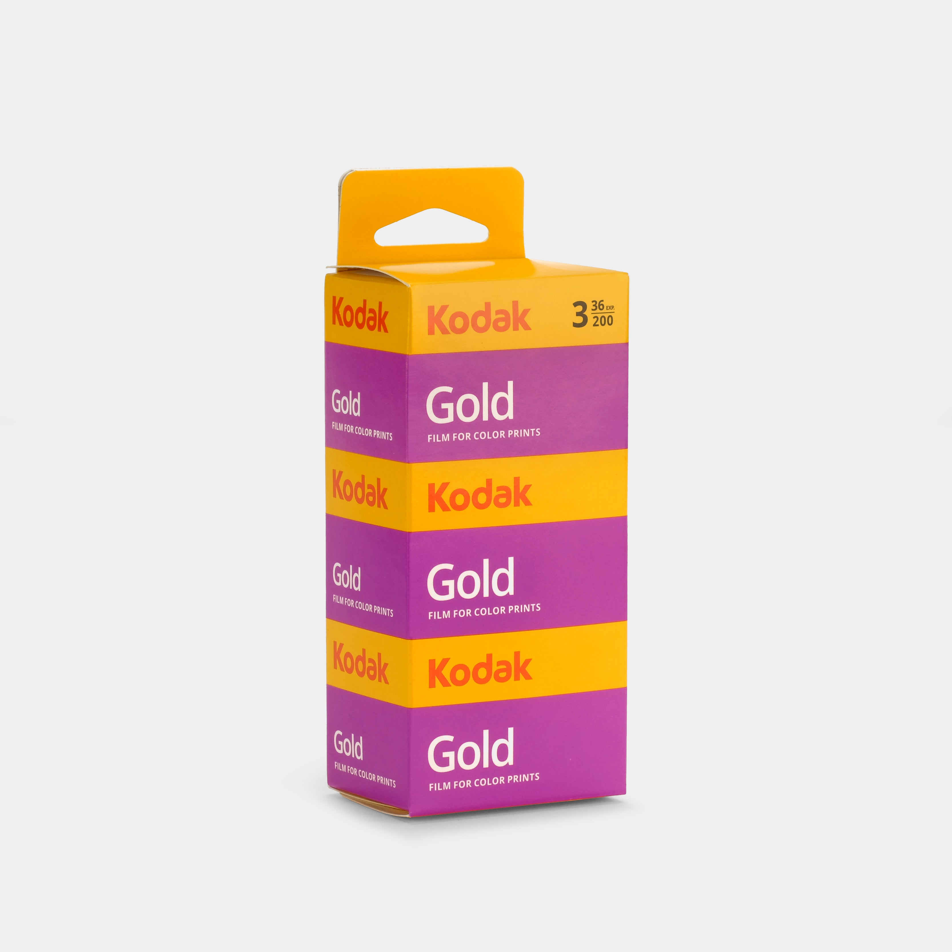 Kodak Gold 200 35mm Color Film 36 Exposures (3 Pack)