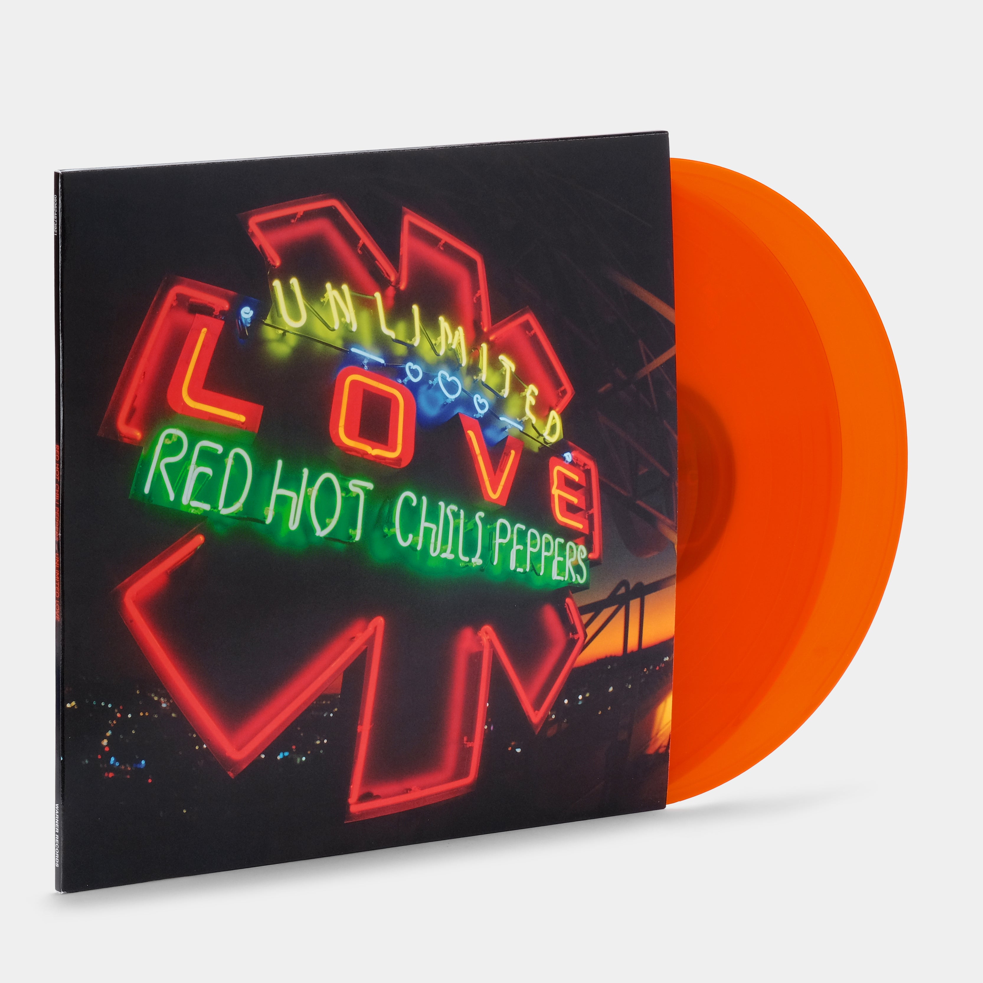 Red Hot Chili Peppers - Unlimited Love 2xLP Orange Vinyl Record