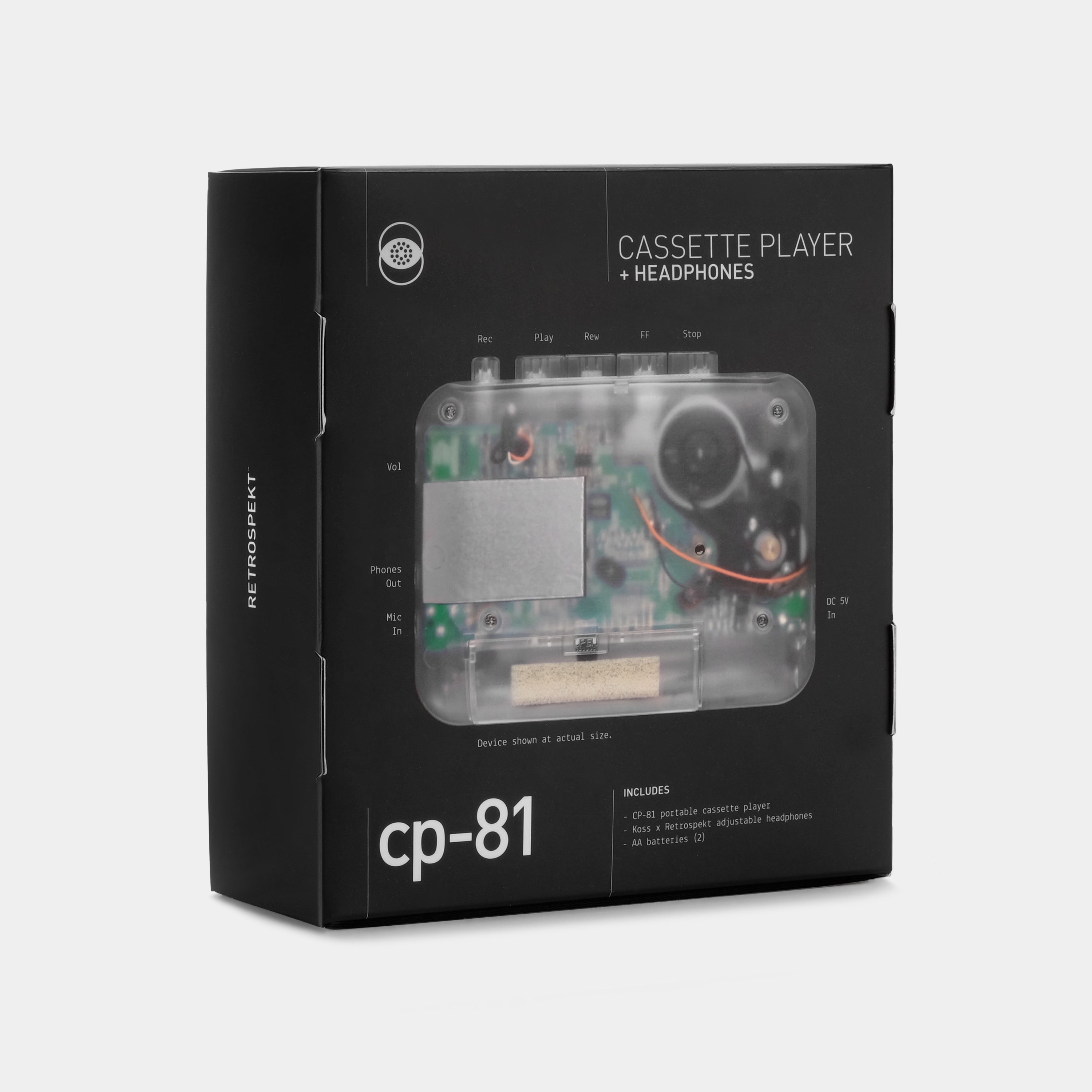 Retrospekt CP-81 Portable Cassette Player