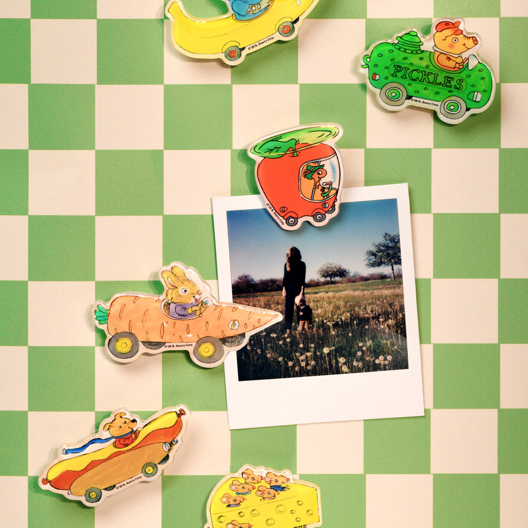 Richard Scarry's Busy World Magnetic Photo Clips