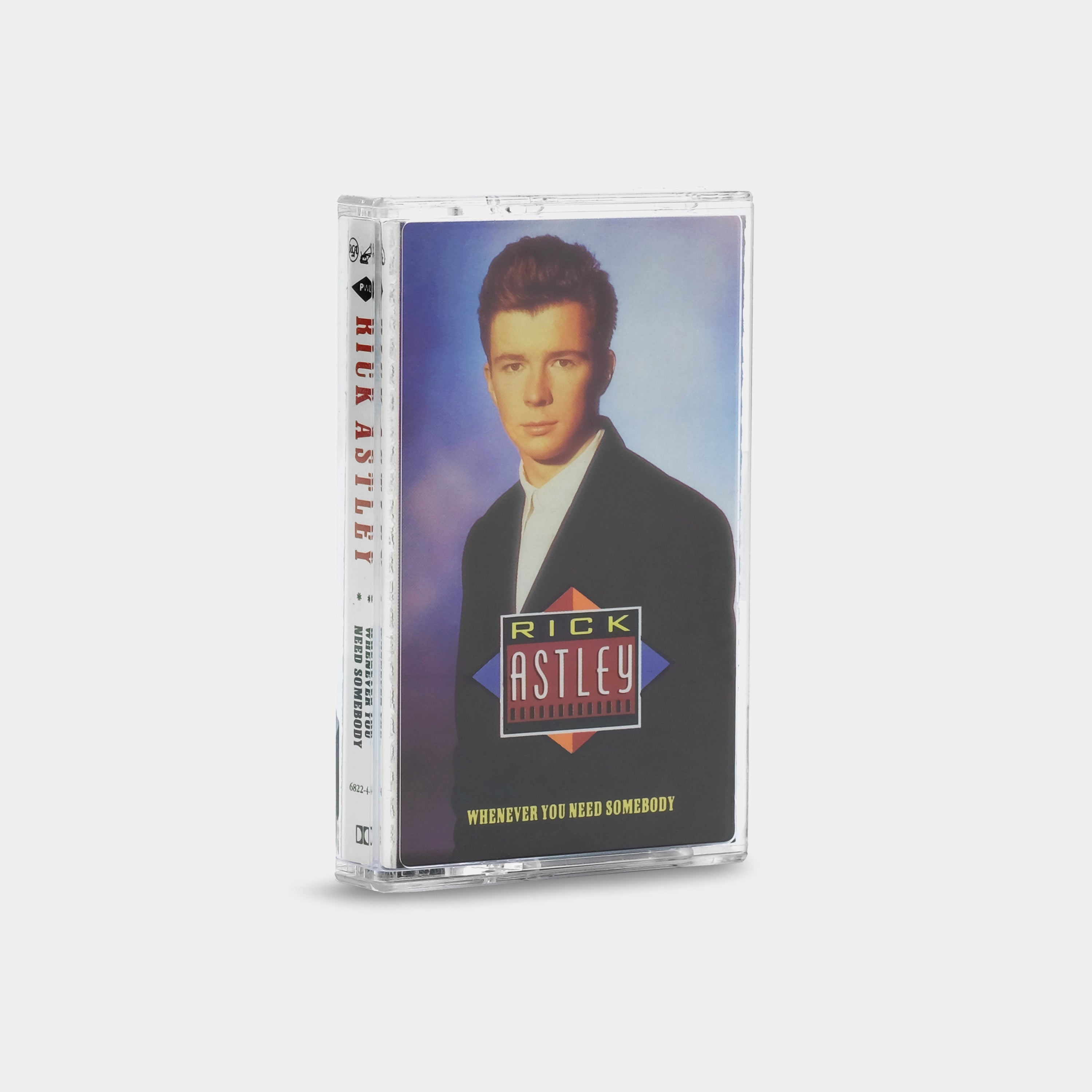 Rick Astley - Whenever You Need Somebody Cassette Tape