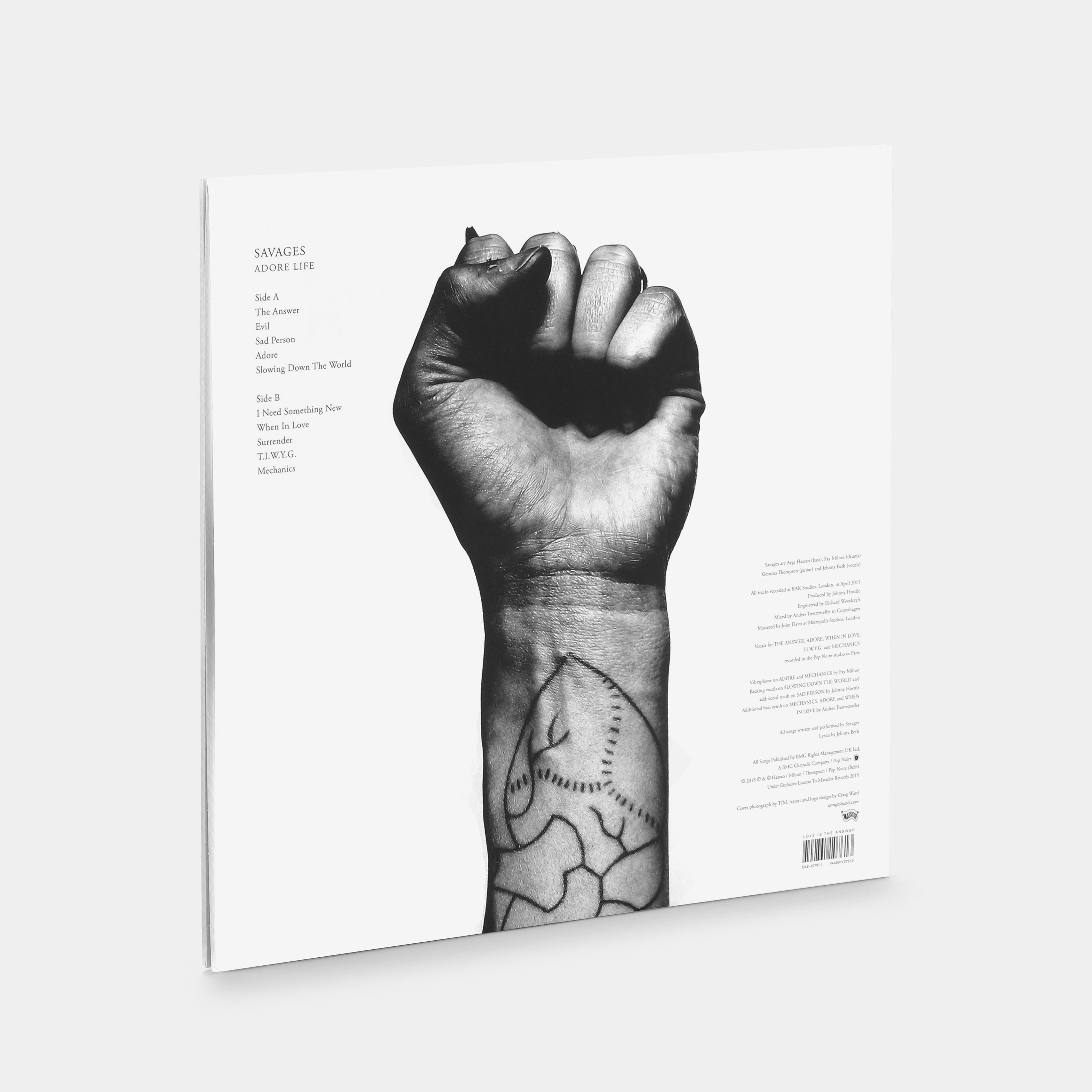 Savages - Adore Life LP Vinyl Record