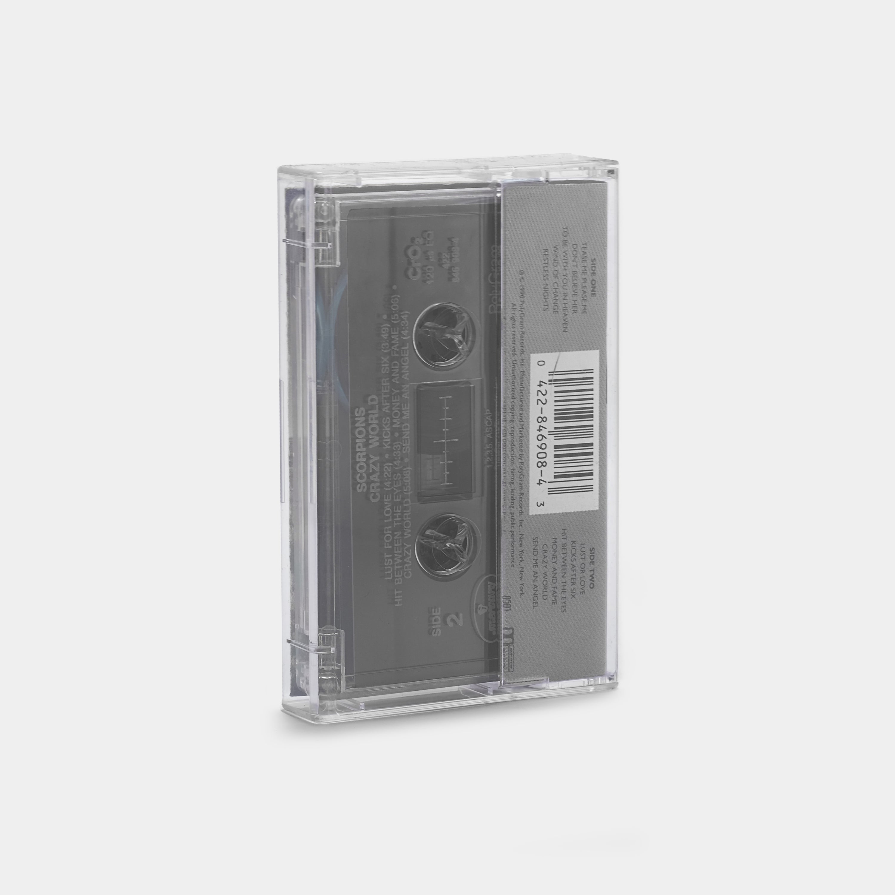 Scorpions - Crazy World Cassette Tape