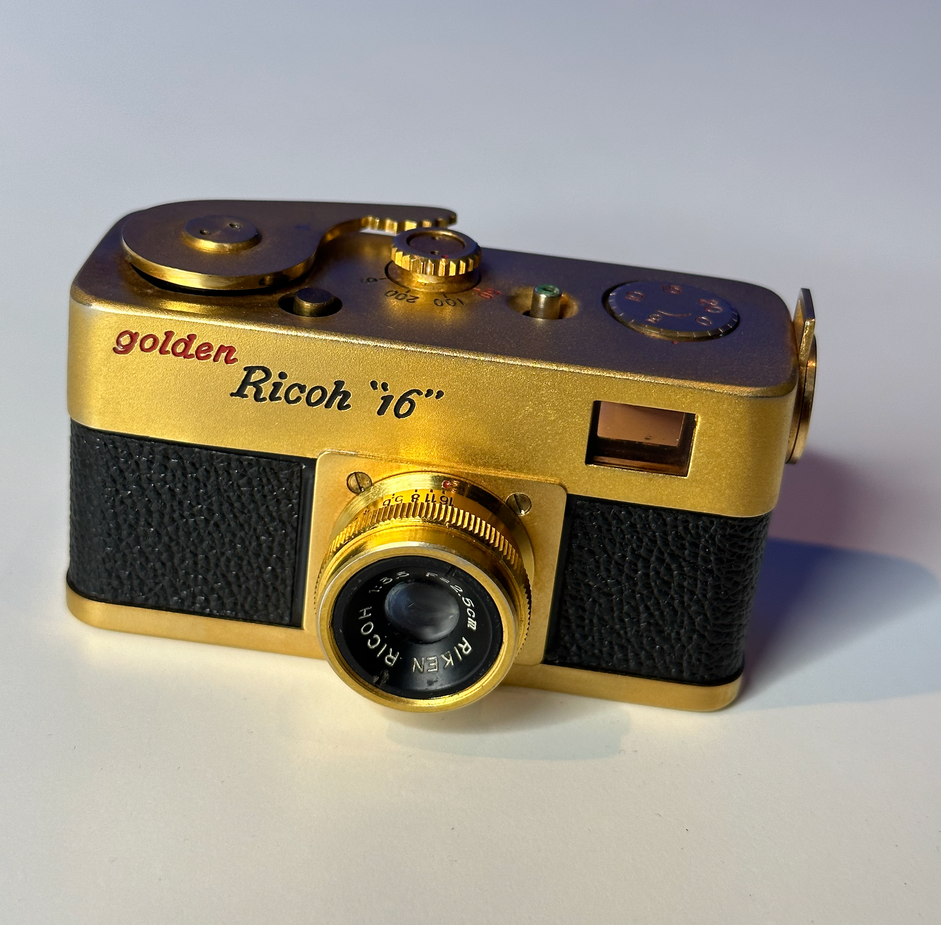 Instagram Secret Sale! Non-Working Golden Ricoh "16" Subminiature Camera