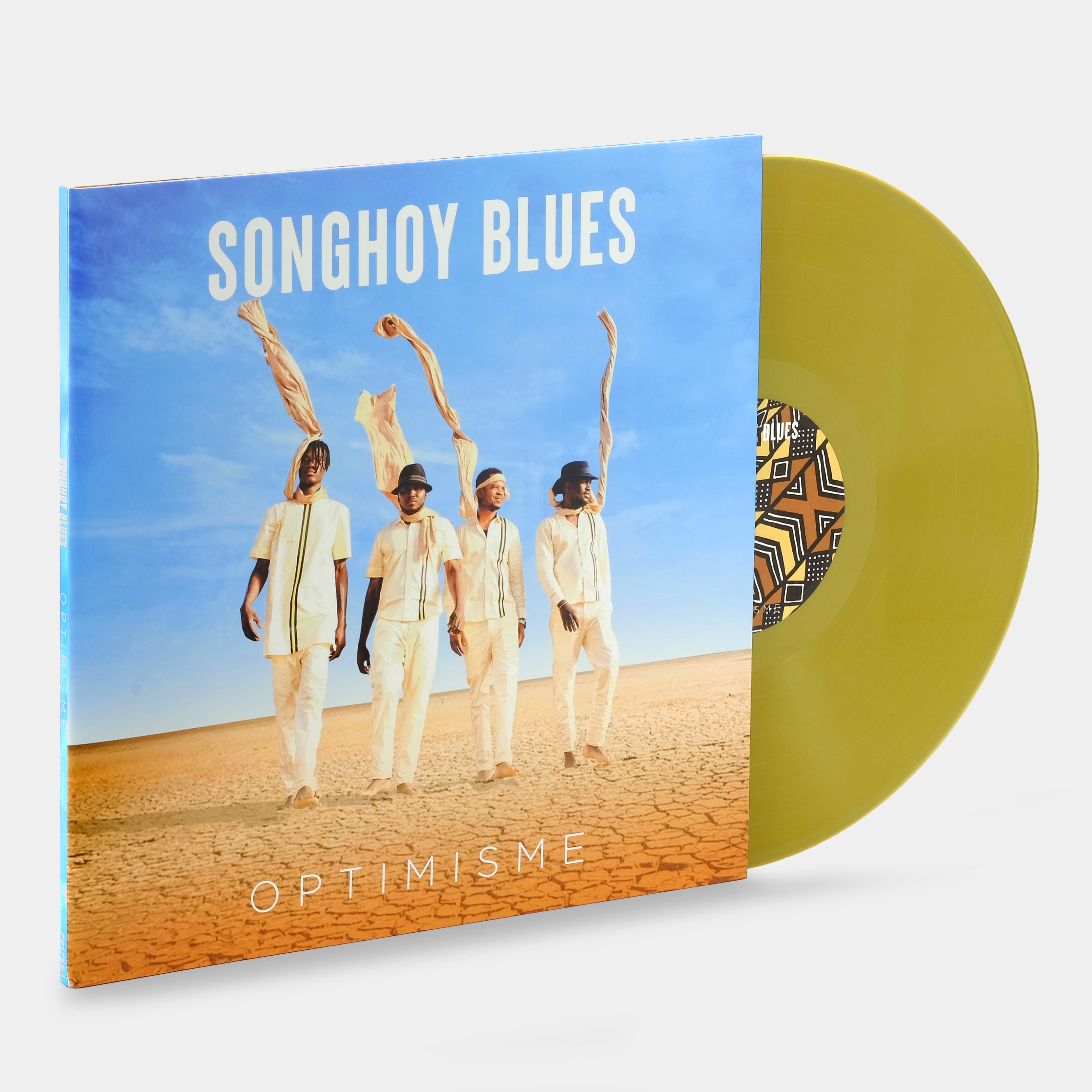 Songhoy Blues - Optimisme LP Gold Vinyl Record