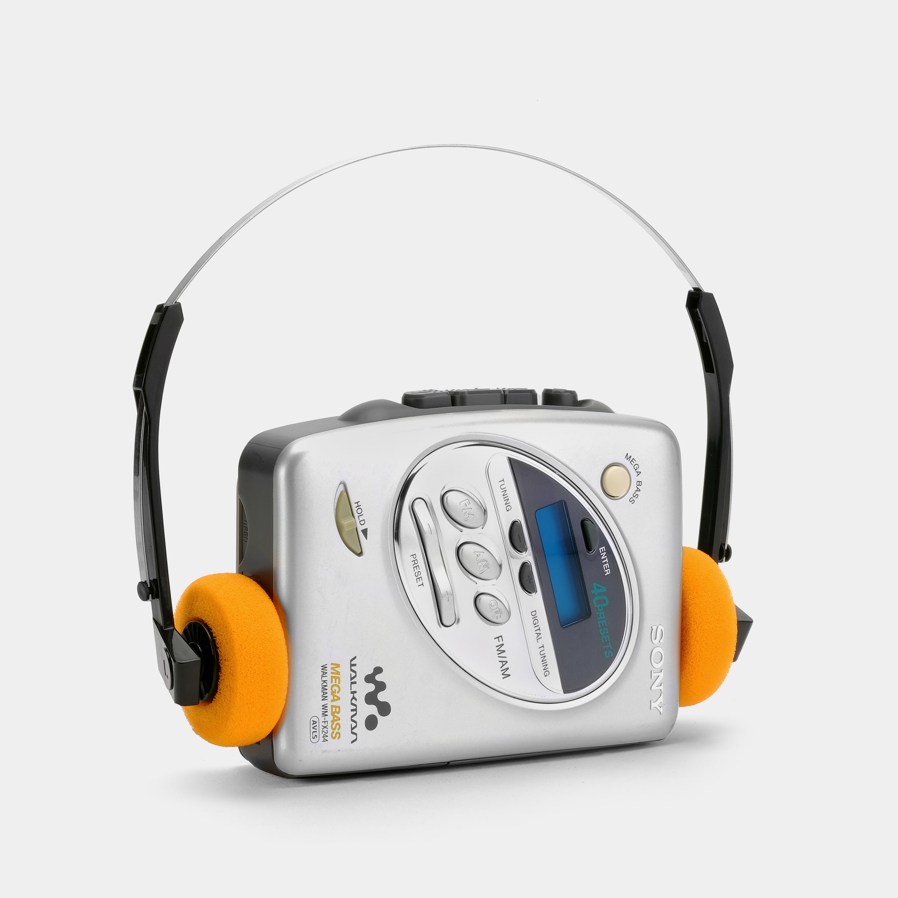 Sony Walkman WM-FX244 AM/FM Portable Cassette Player