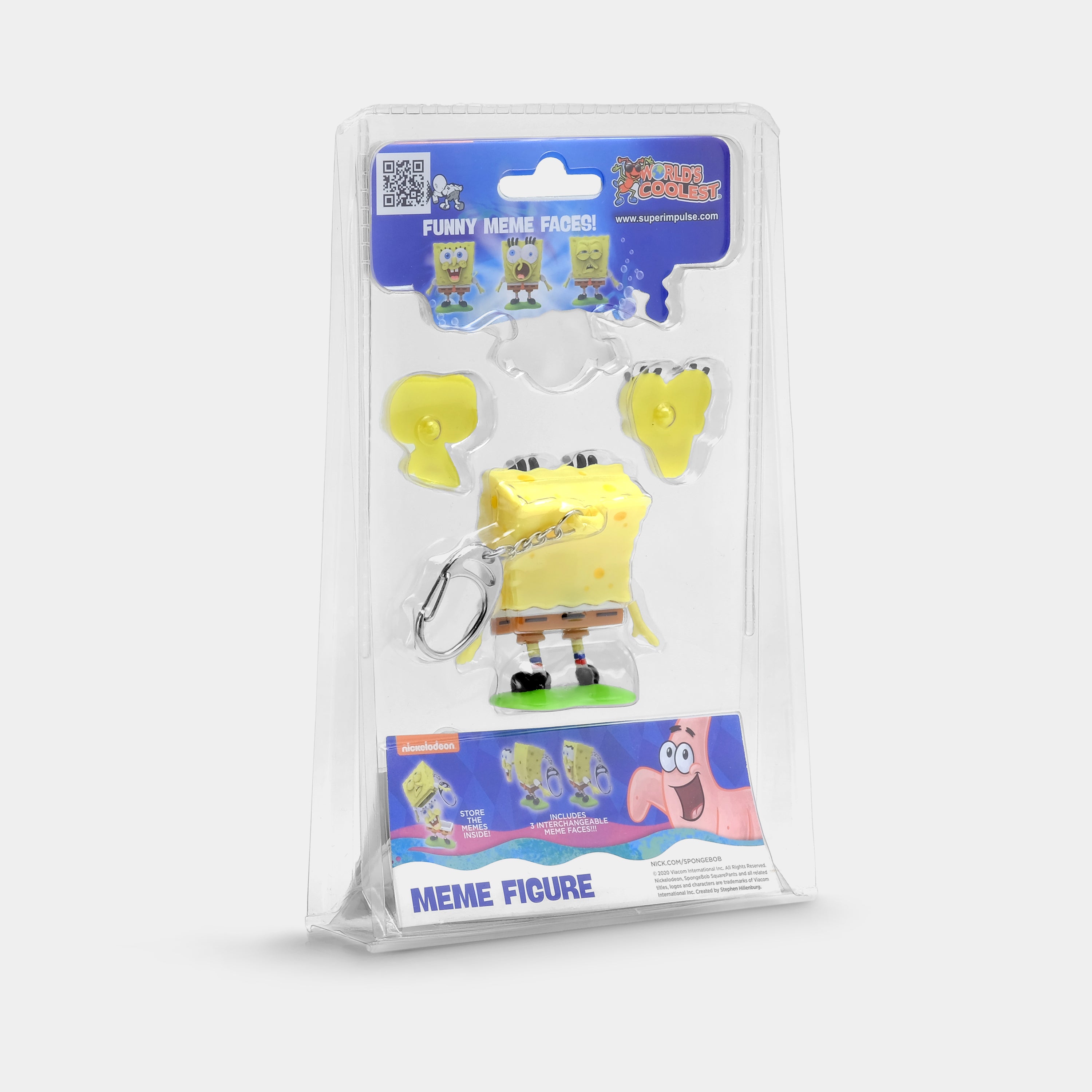 World's Coolest SpongeBob SquarePants Meme Keychain