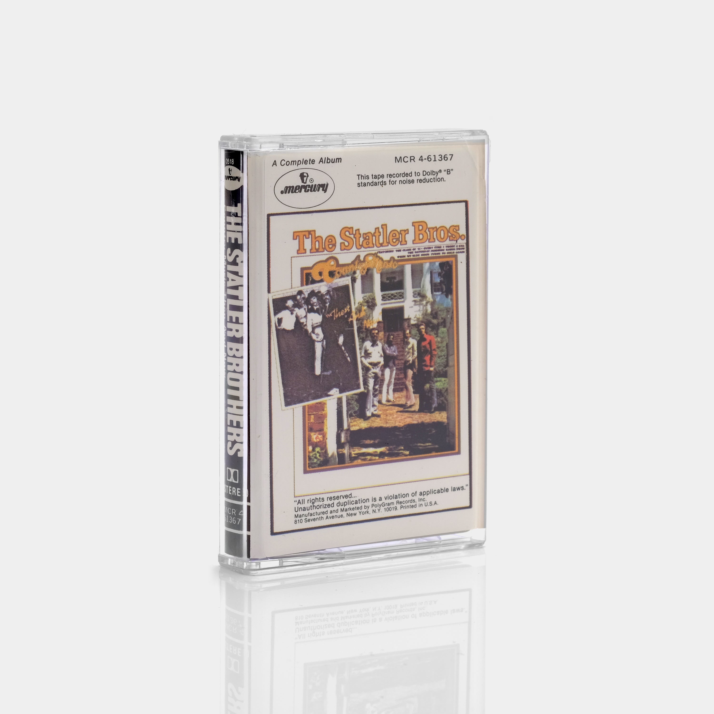 The Statler Brothers - Country Music Then And Now Cassette Tape