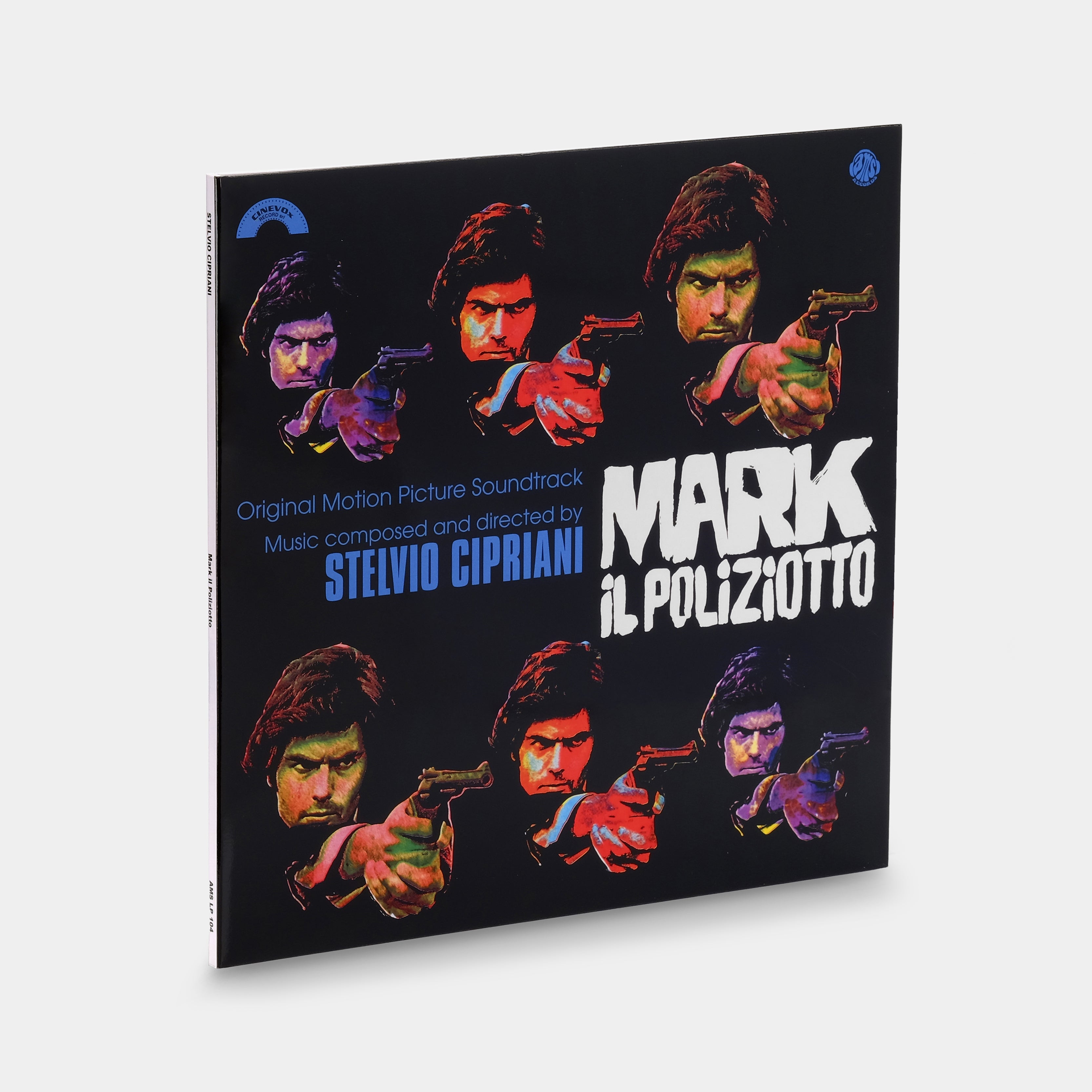 Stelvio Cipriani - Mark Il Poliziotto LP Crystal Clear Vinyl Record