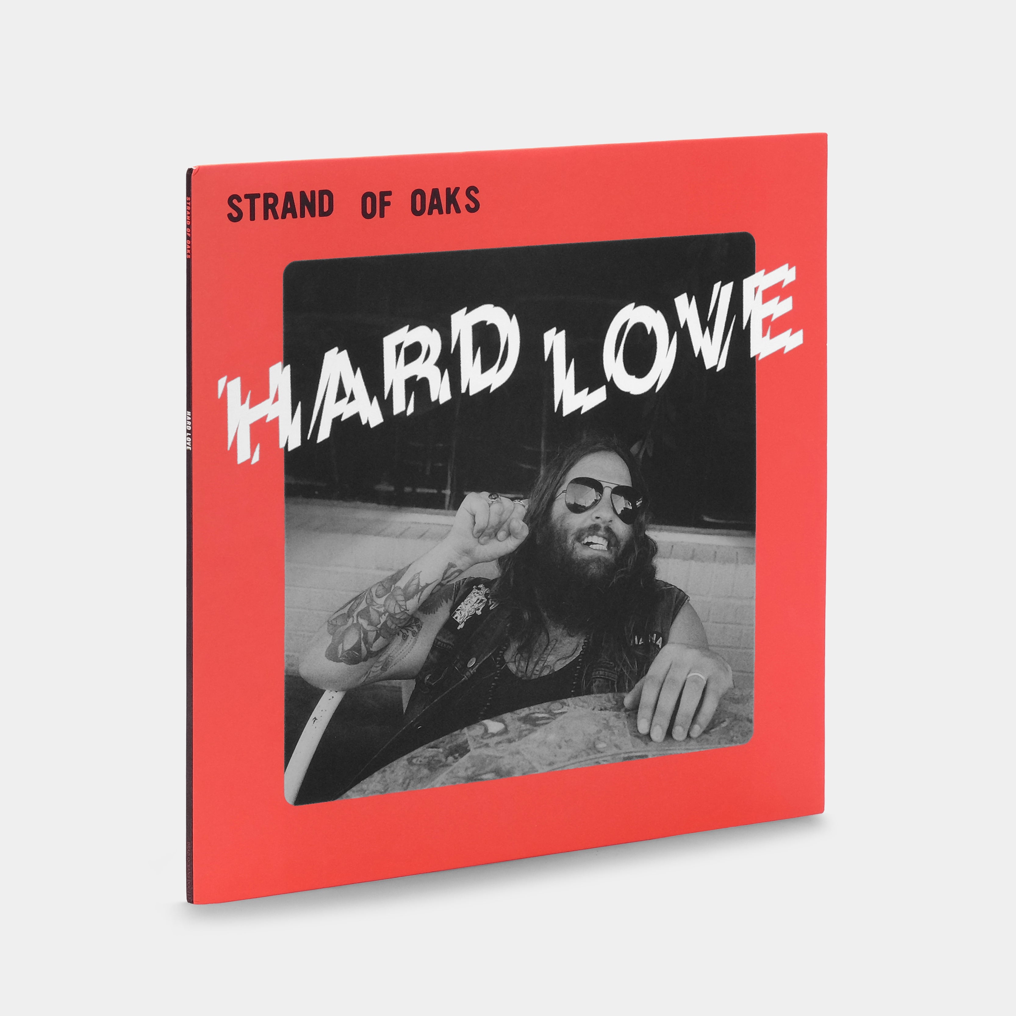 Strand Of Oaks - Hard Love LP Green & White Swirl Vinyl Record