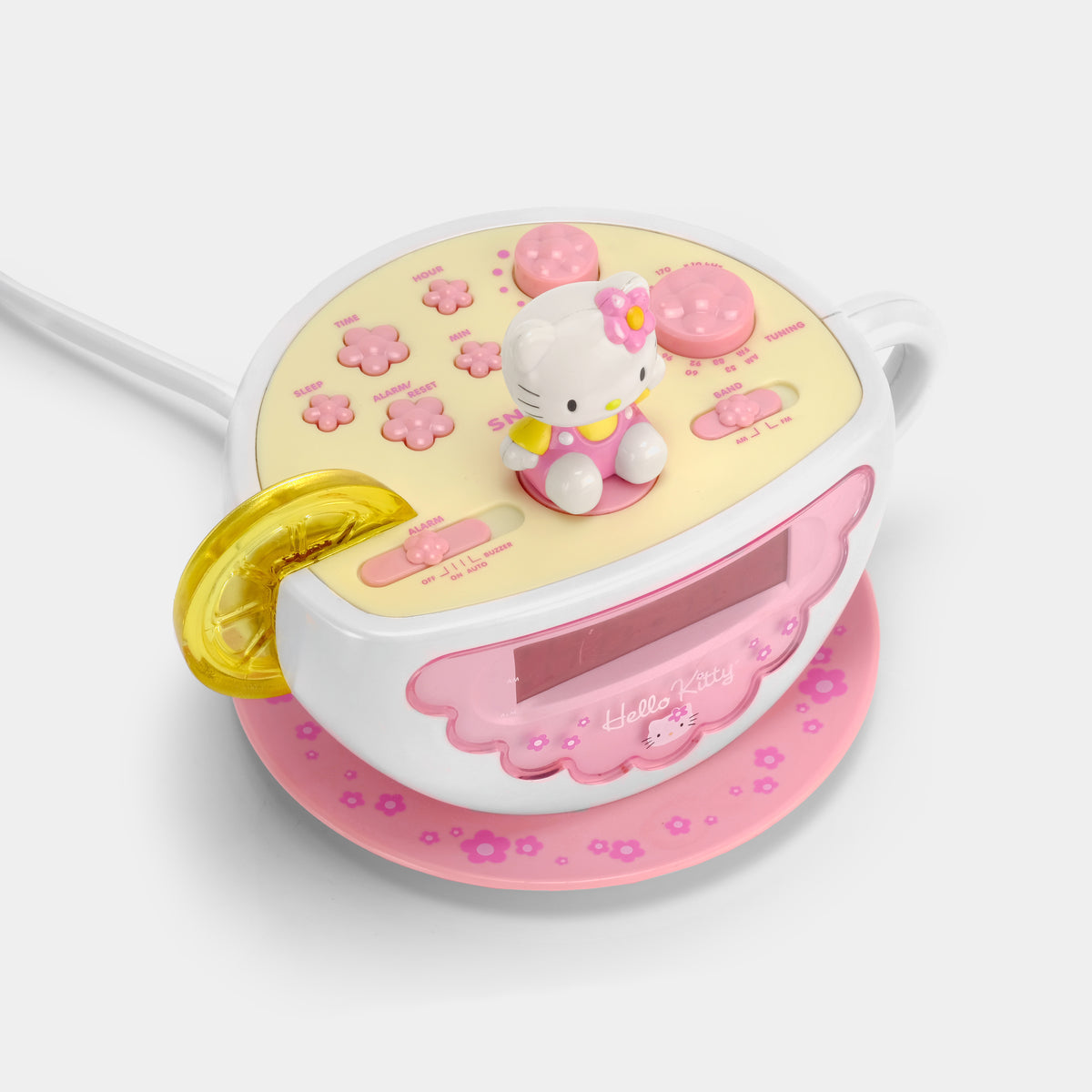 Hello Kitty Teacup Radio Alarm Clock