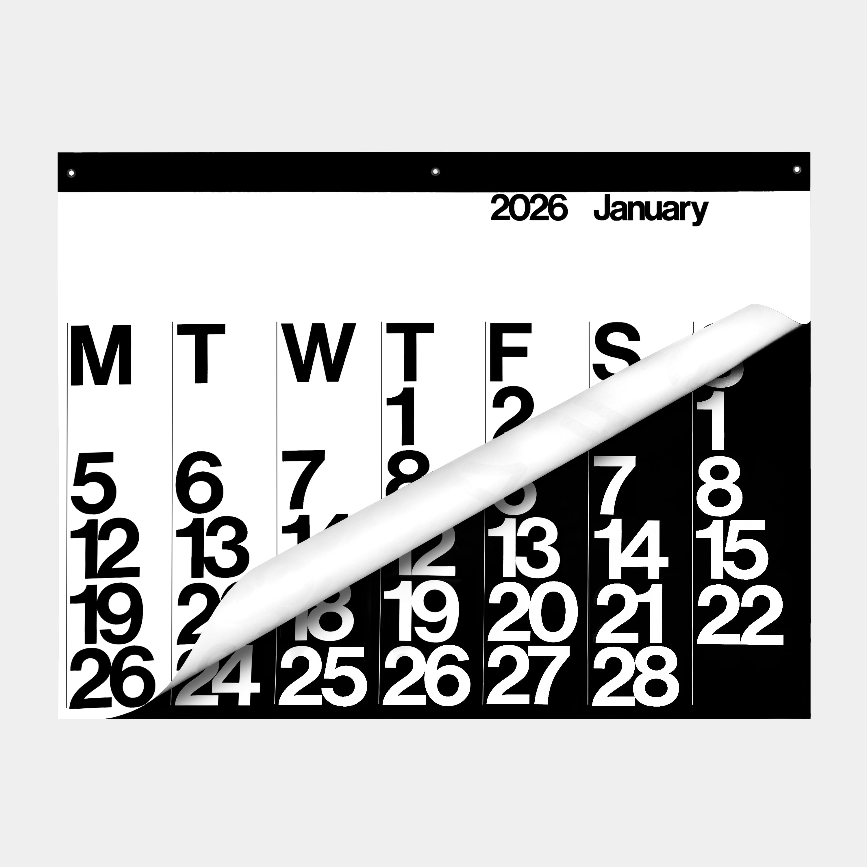 Giant (36" x 48") 2026 Stendig Wall Calendar