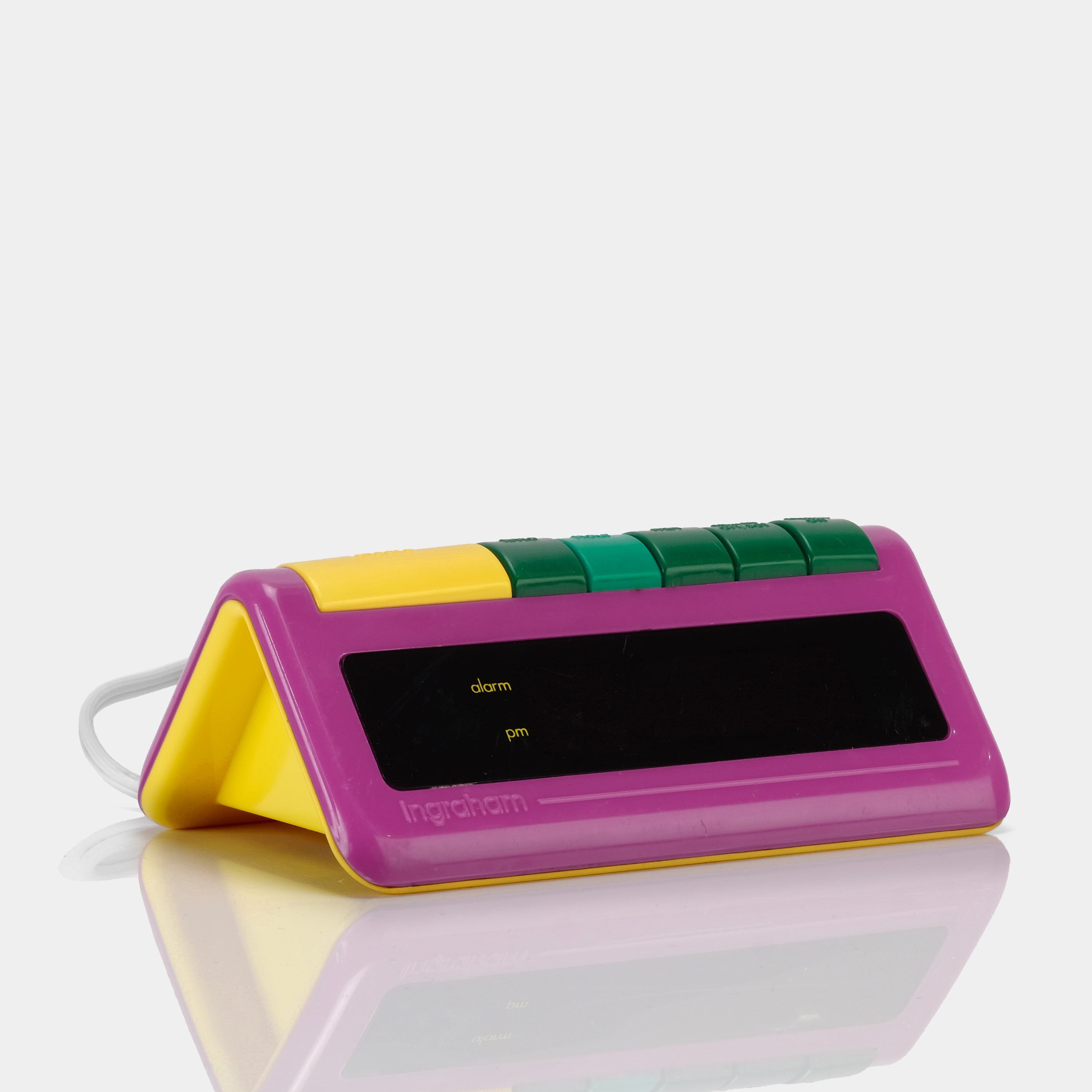 Ingraham Post-Modern Triangular Digital Alarm Clock