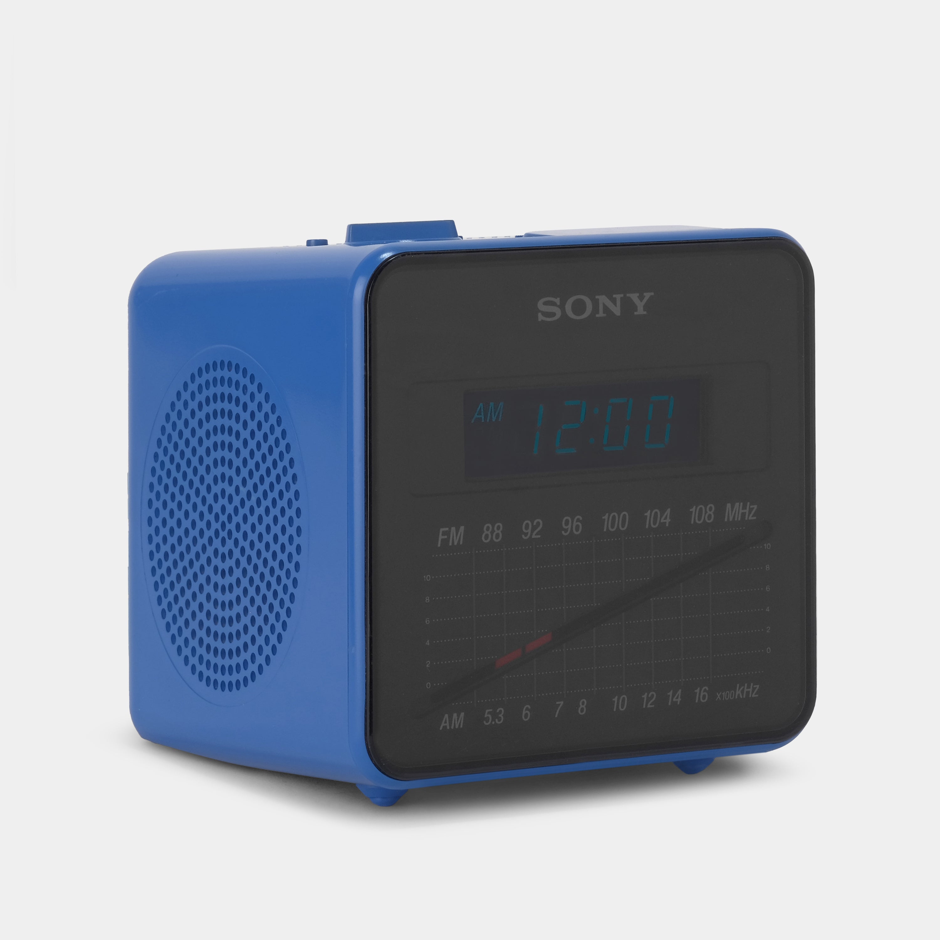 Sony Dream Machine ICF-C10W Blue Alarm Clock and Radio