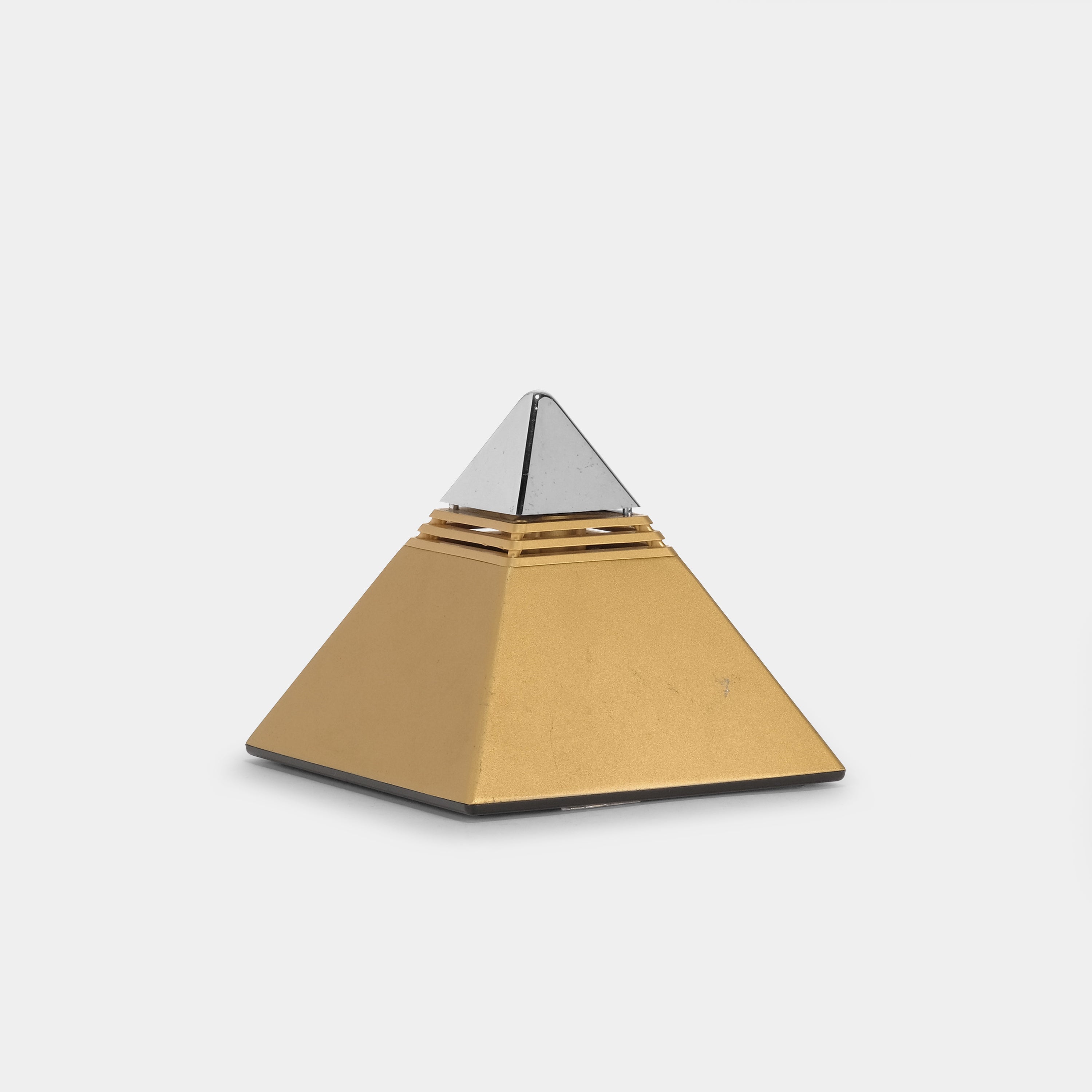 Seiko Gold Pyramid Alarm Clock