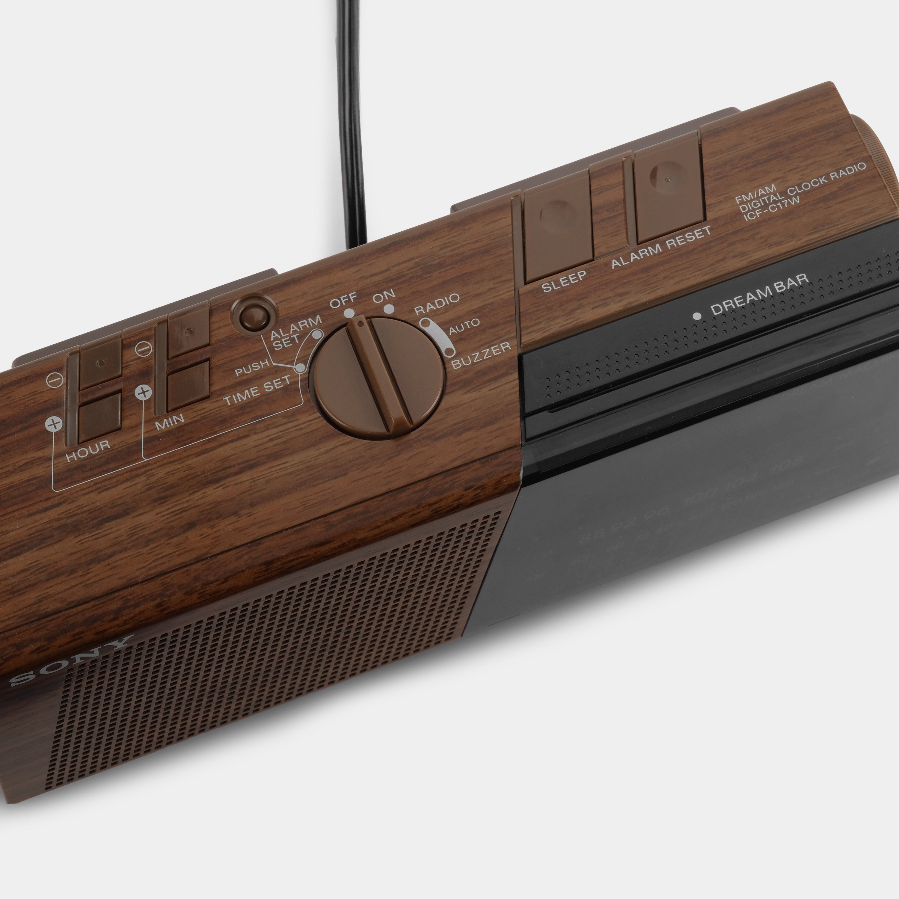 Sony Dream Machine ICF-C17W Alarm Clock Radio – Retrospekt