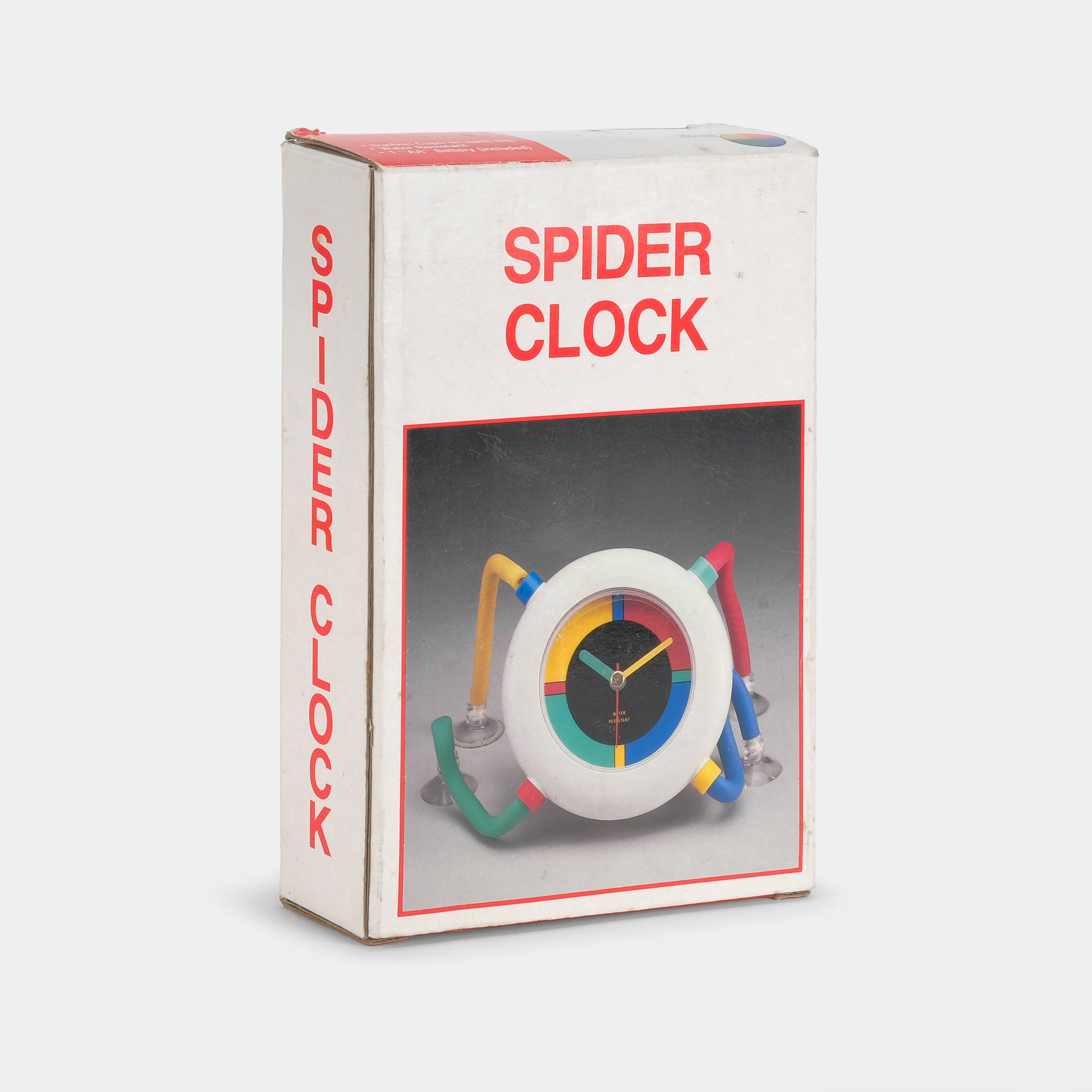 Vintage Spider Suction Cup Clock