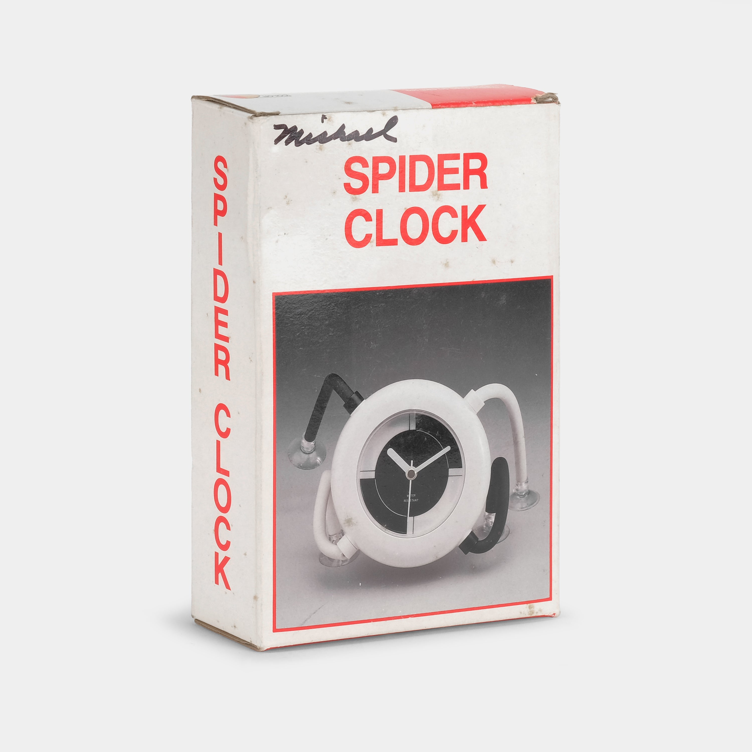 Vintage Spider Suction Cup Clock