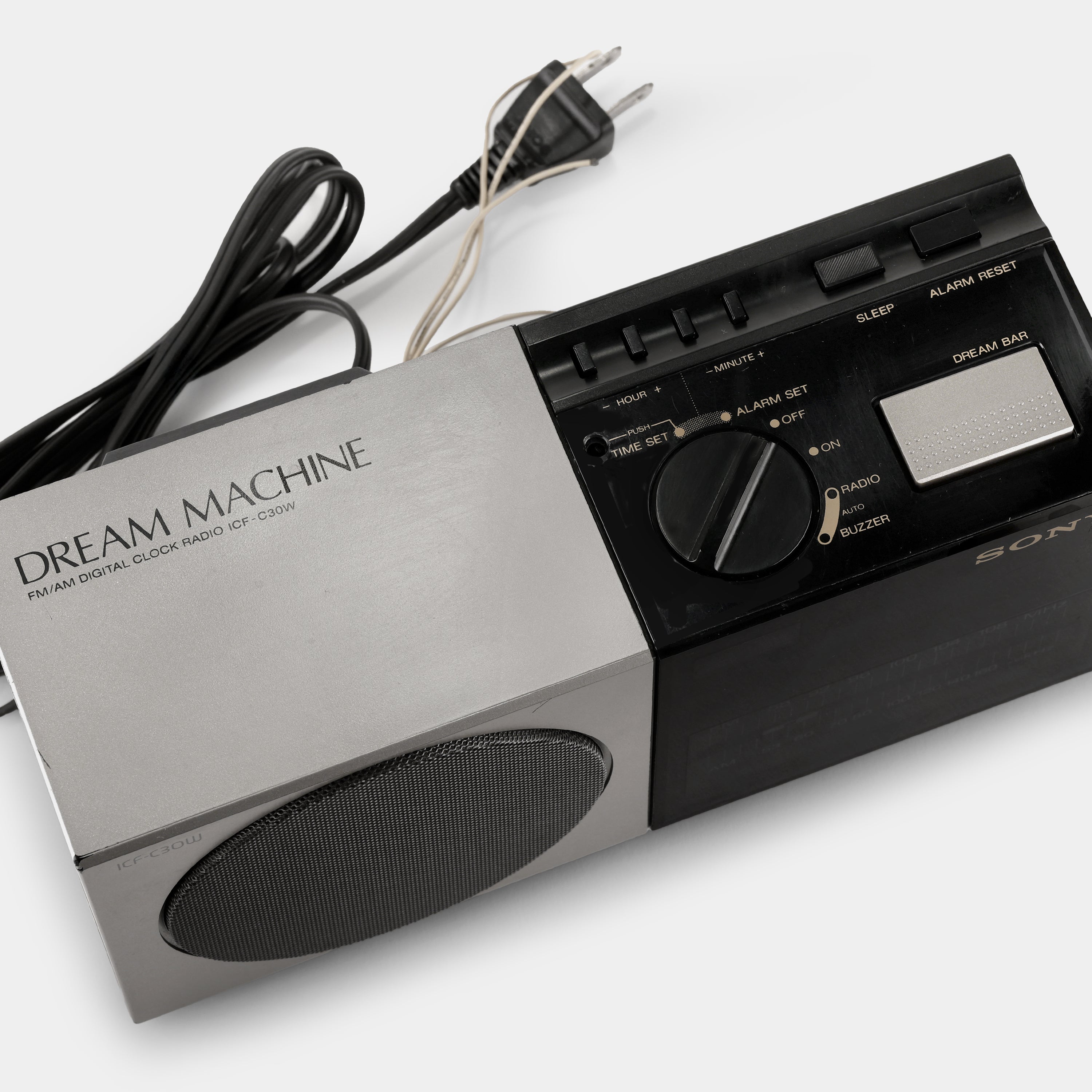 Sony Dream Machine ICF-C30W AM/FM Alarm Clock Radio