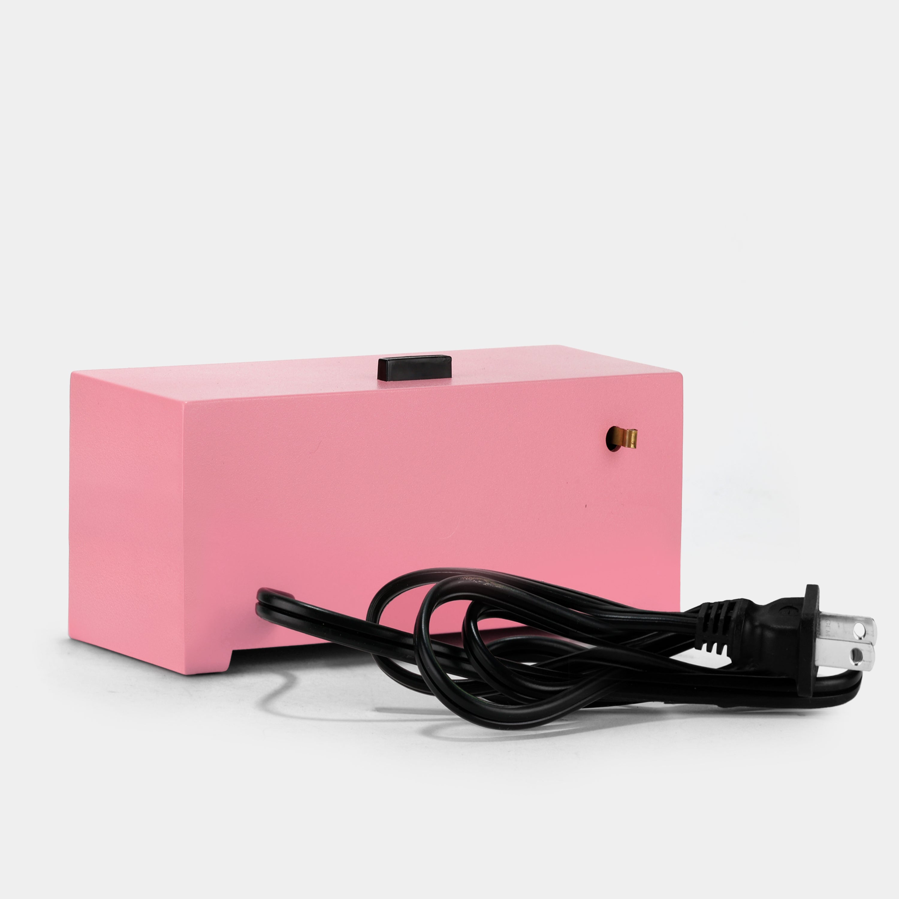 General Electric Lighted Dial Pink Alarm Clock