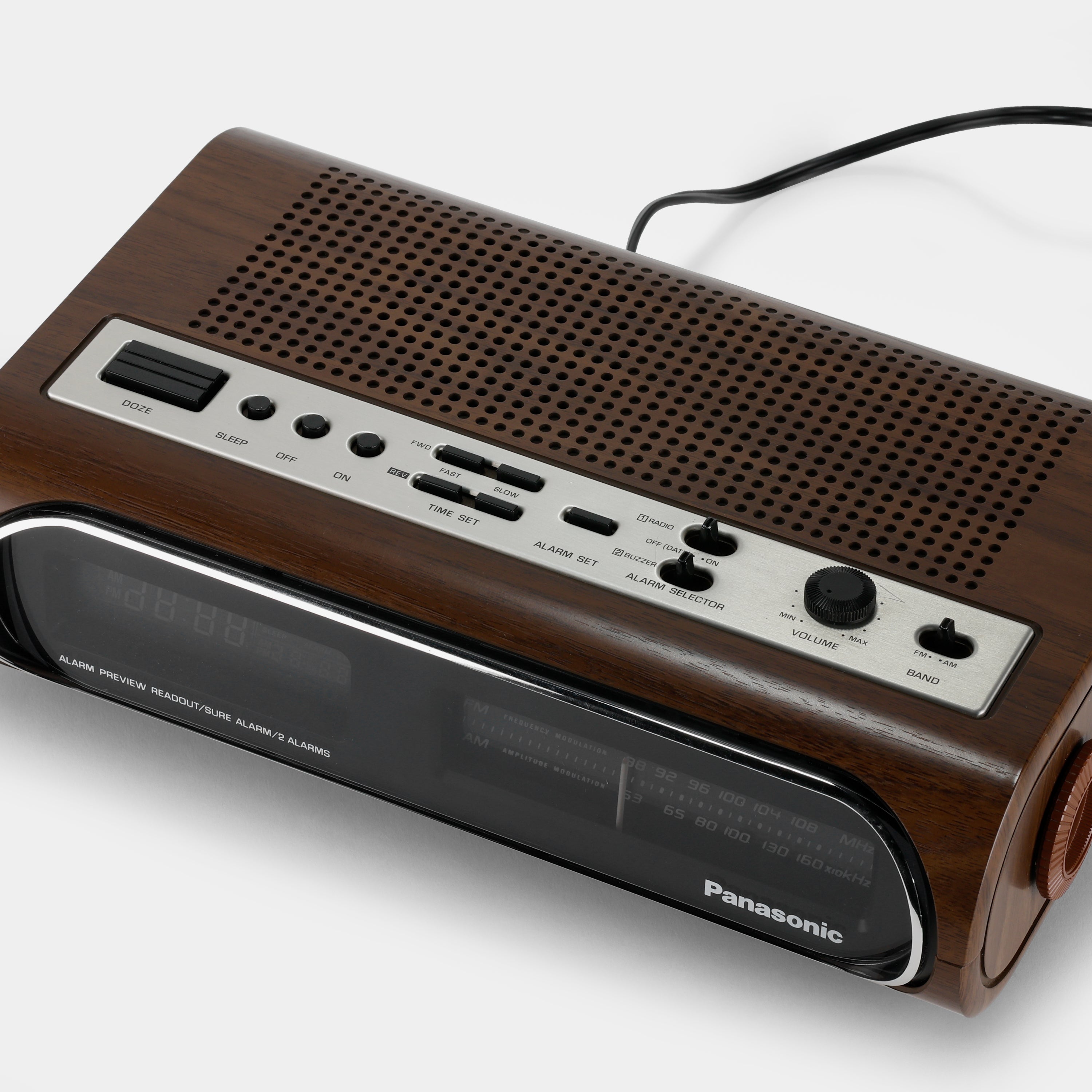 Panasonic RC-6410 Digital Alarm Clock & Radio