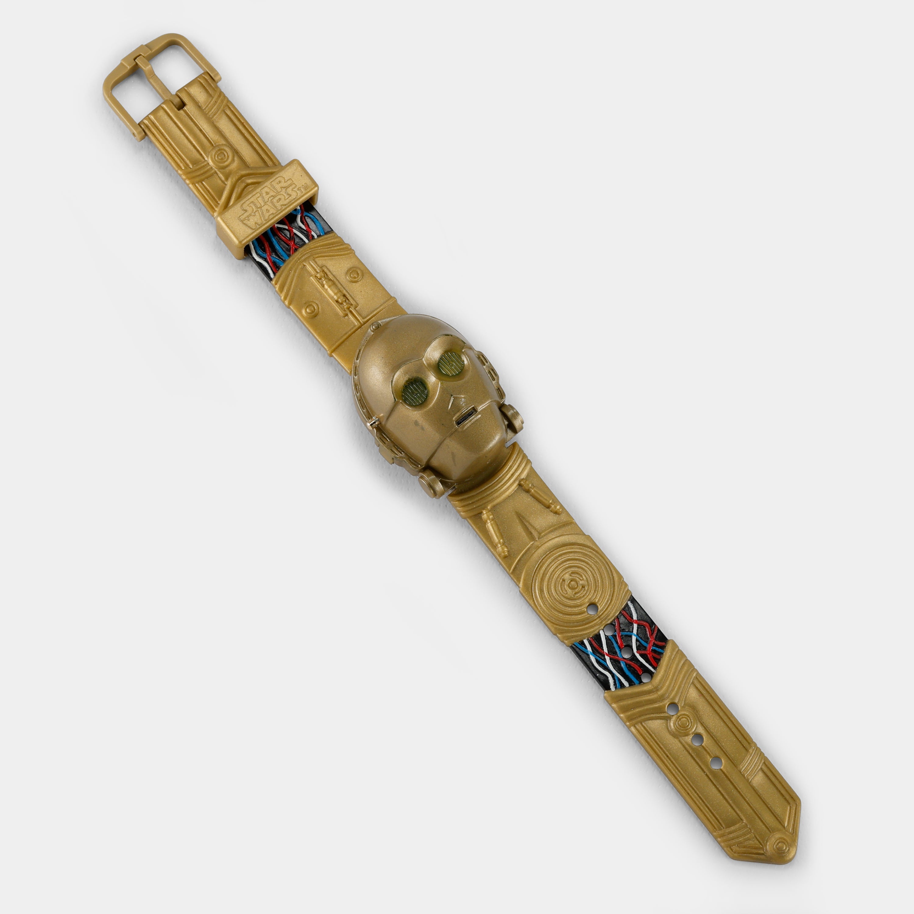 $895 インビクタ 高級腕時計 スターウォーズ C-3PO ゴールド 激レア！ Star Wars Gold C-3PO Wristwatch – Retrospekt