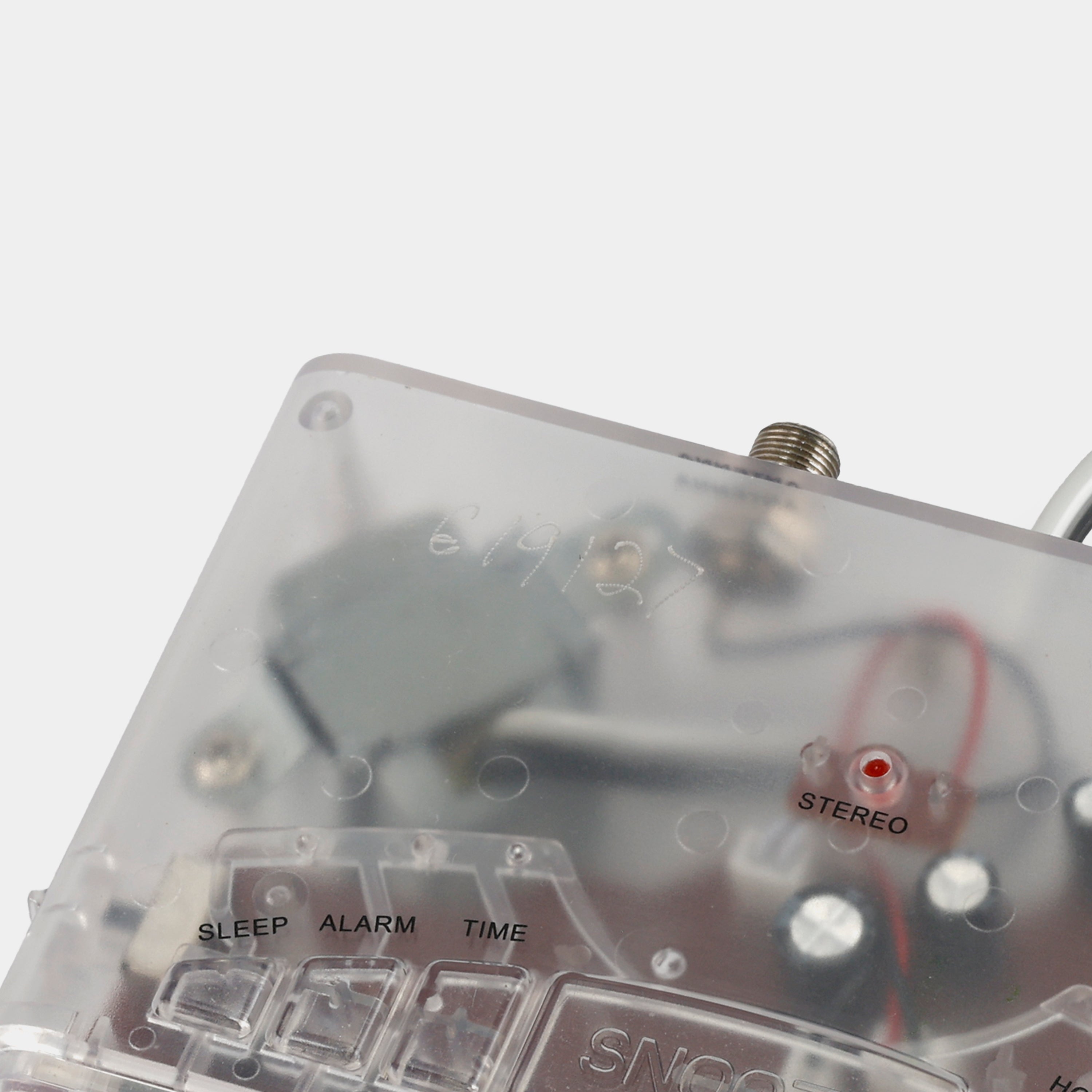 CT RAC 70 Transparent Alarm Clock