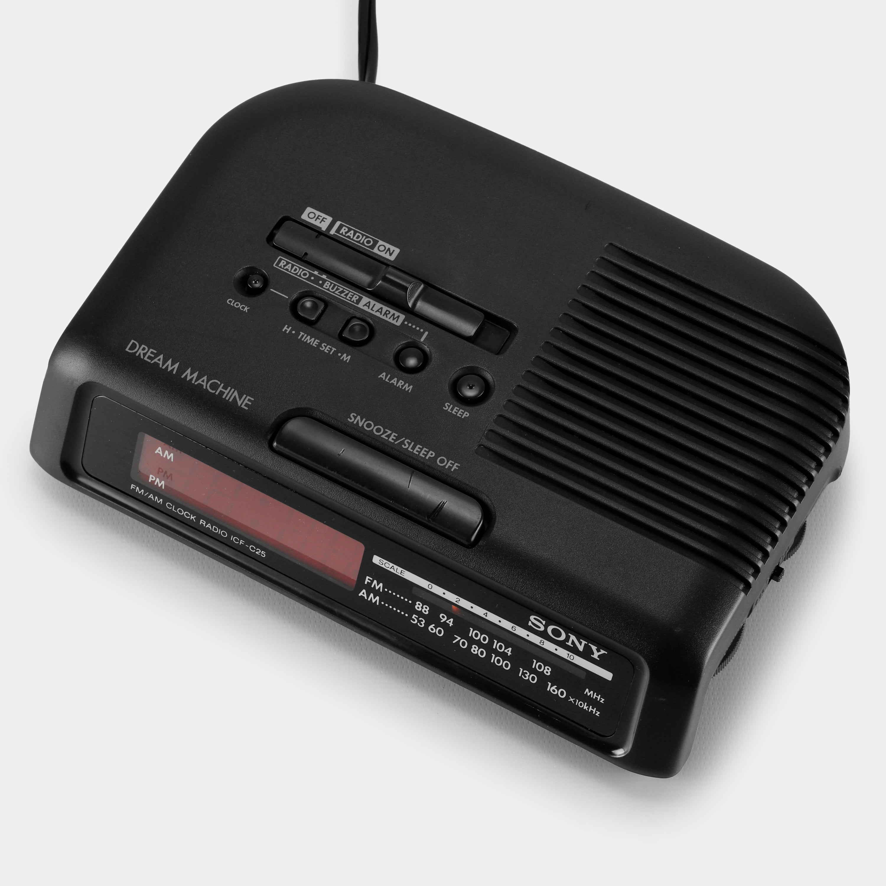 Sony Dream Machine ICF-C25 Digital Alarm Clock Radio