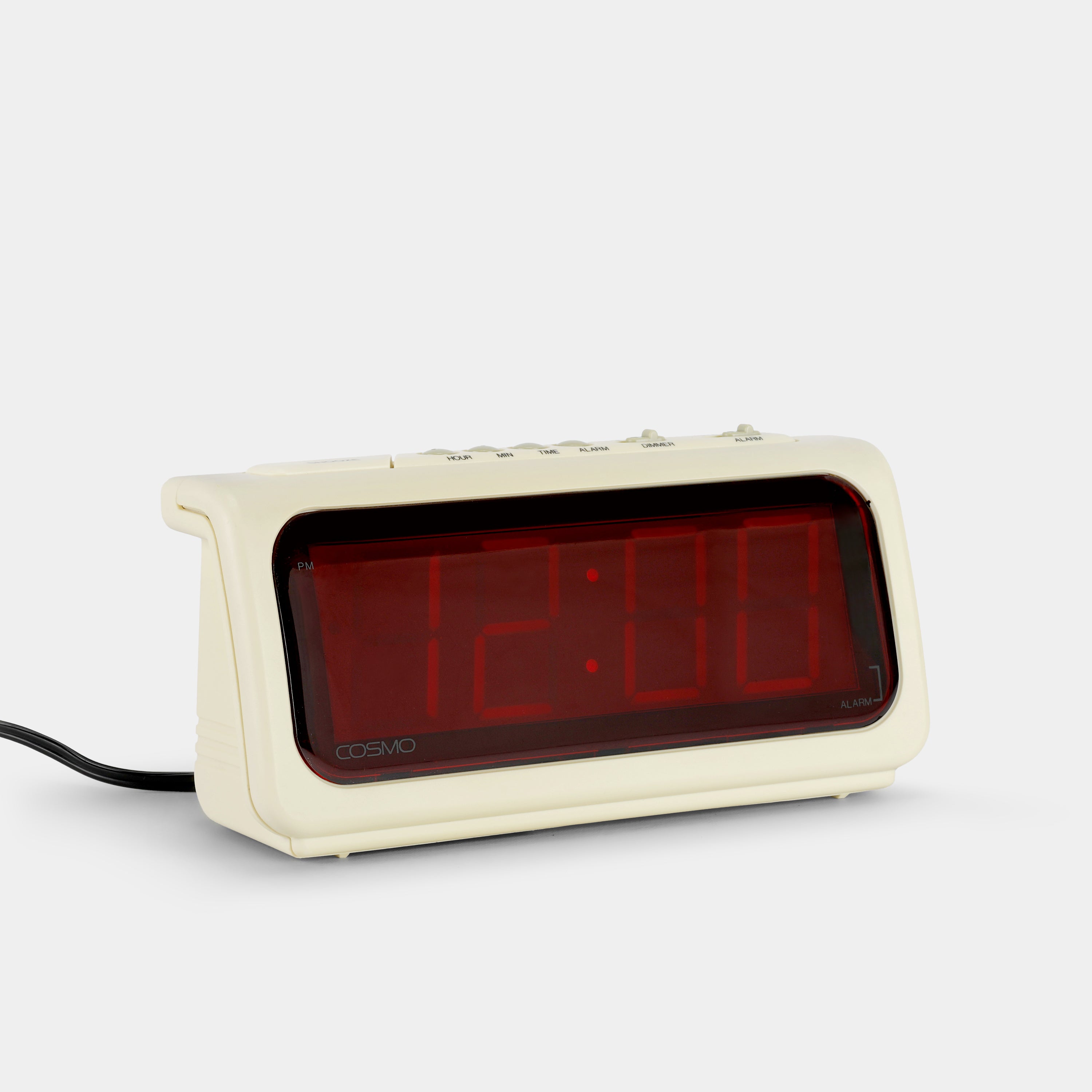 Cosmo E555-05 Ivory Digital Alarm Clock