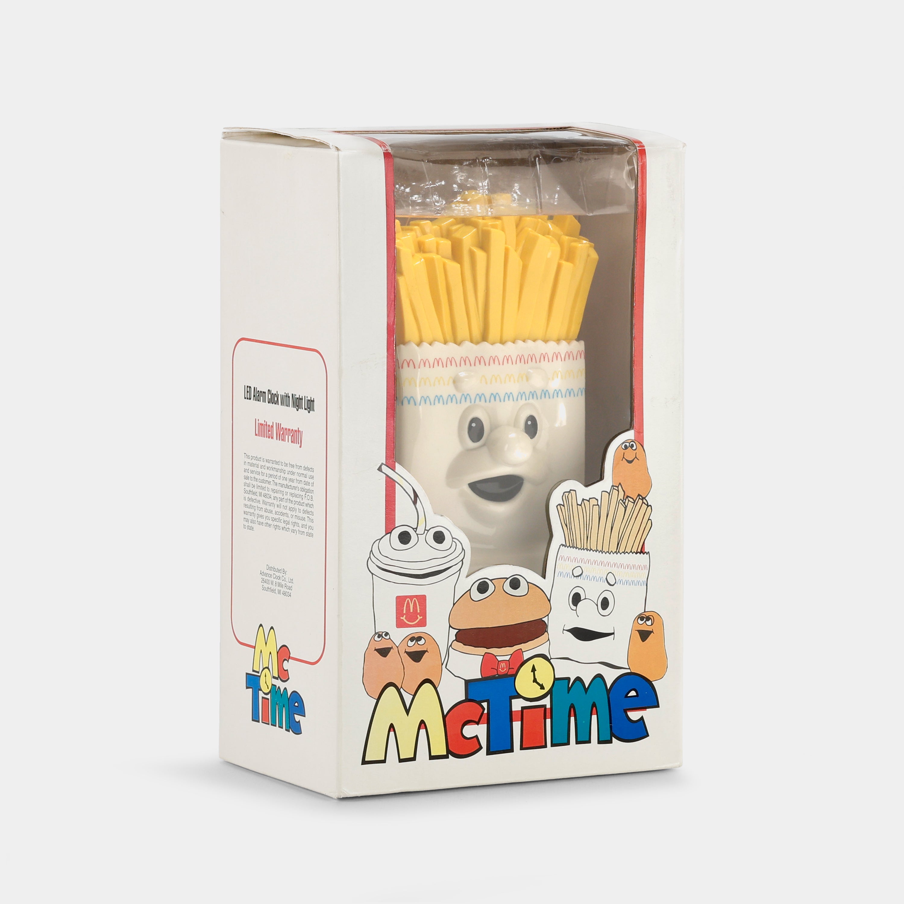 McDonald's McTime French Fry 7502M Alarm Clock