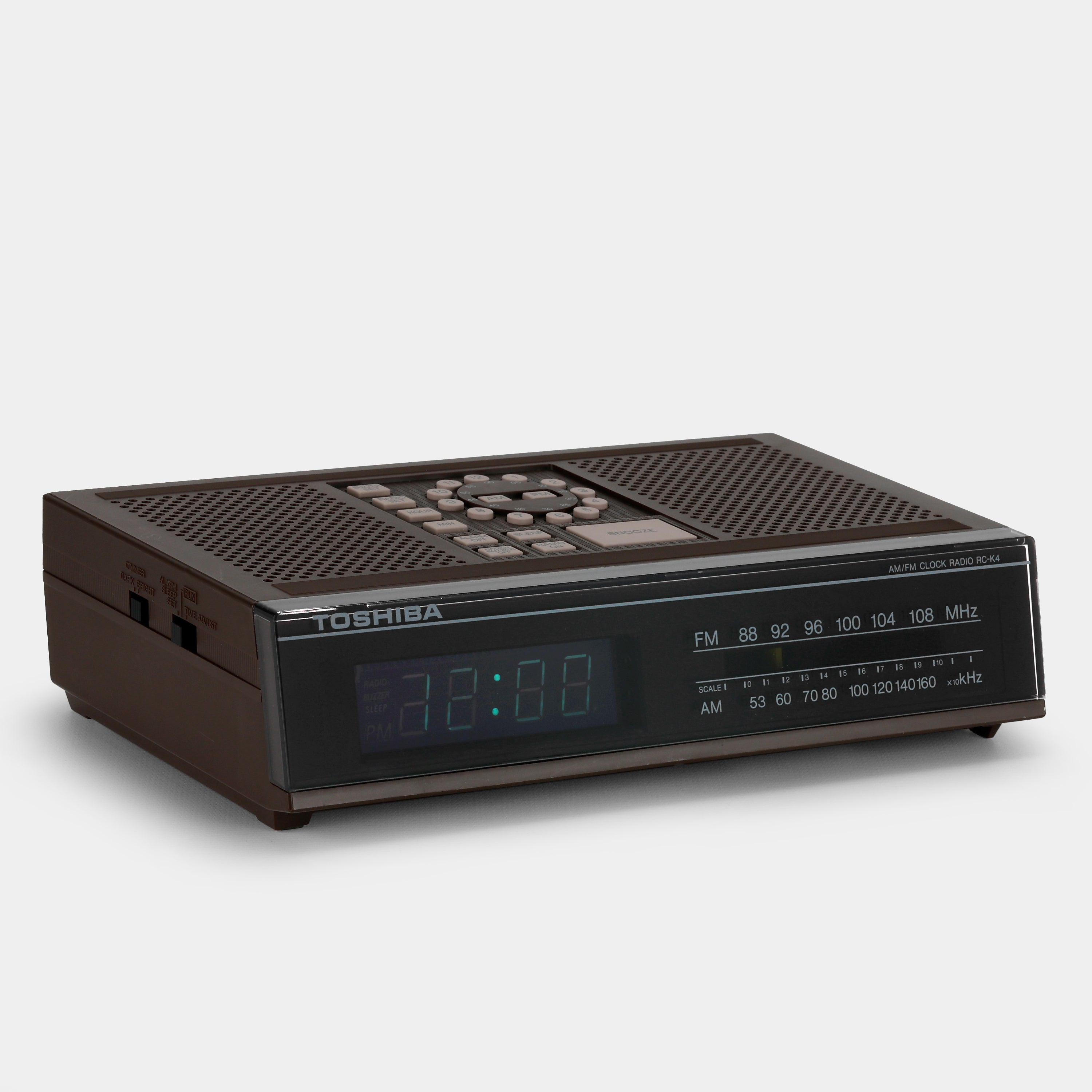 Toshiba RC-K4 Alarm Clock Radio