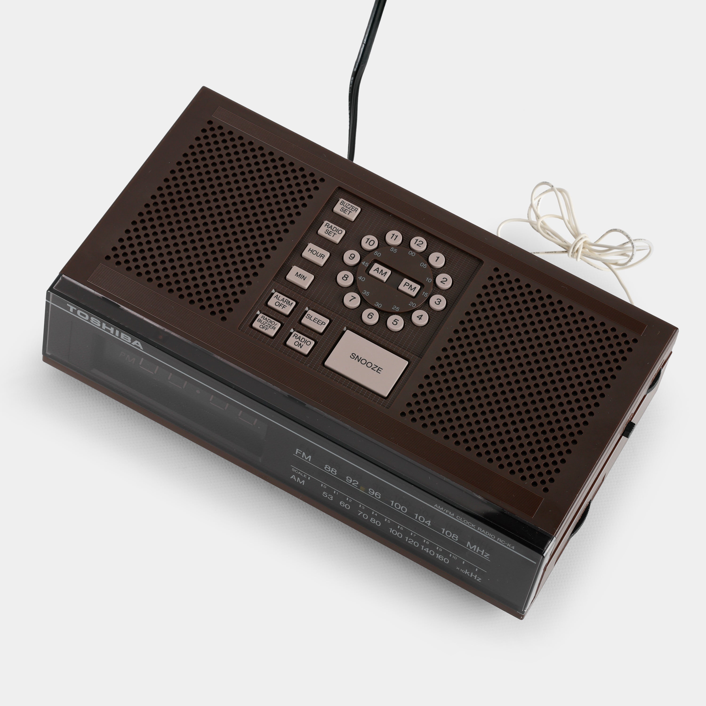 Toshiba RC-K4 Alarm Clock Radio – Retrospekt