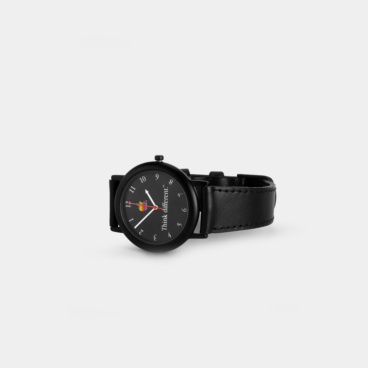 Vintage Apple Think Different Black Dial Wristwatch