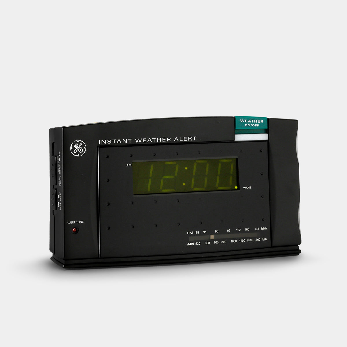 General Electric 7-4845A Instant Weather Alert Alarm Clock Radio