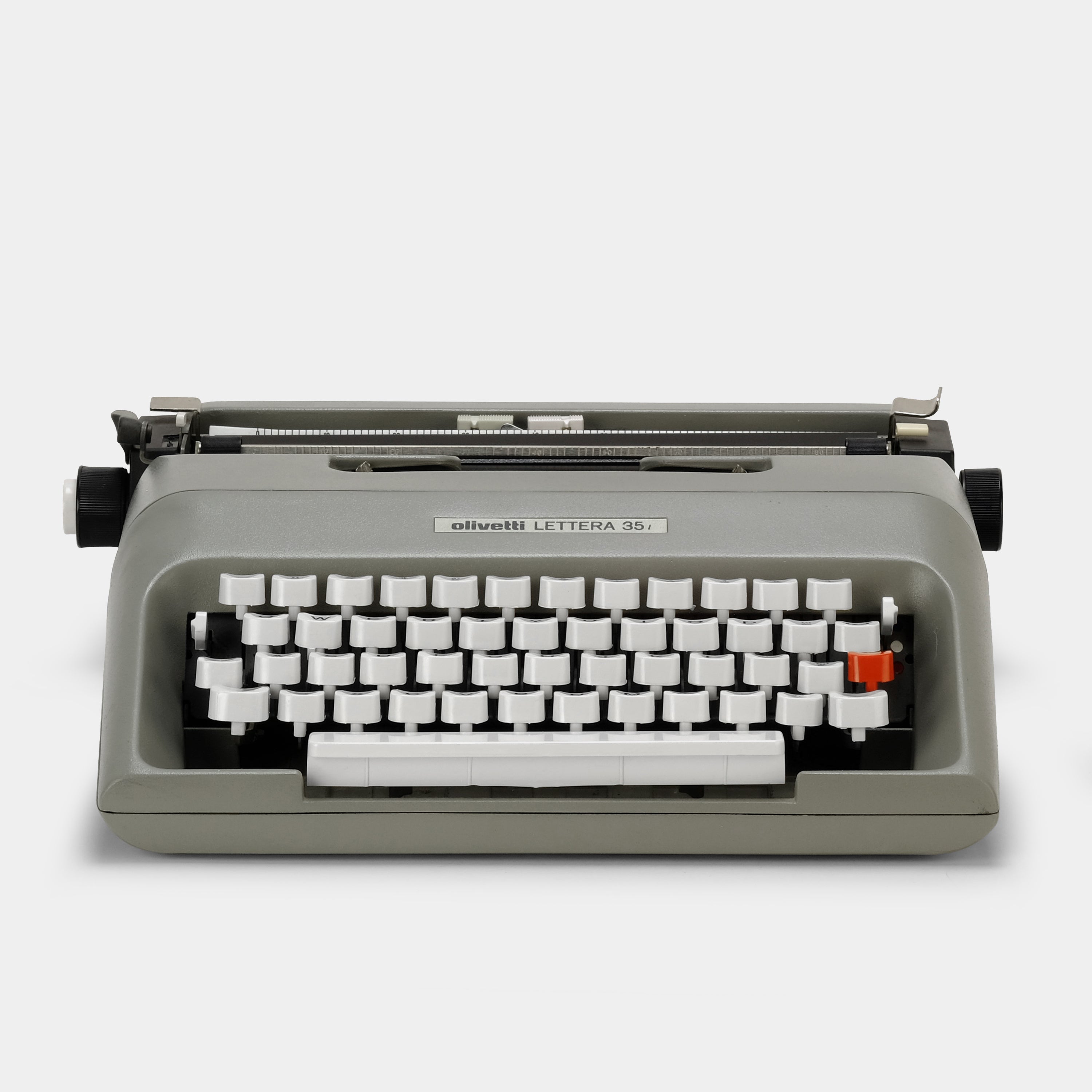 Olivetti Lettera 35L Grey Manual Typewriter