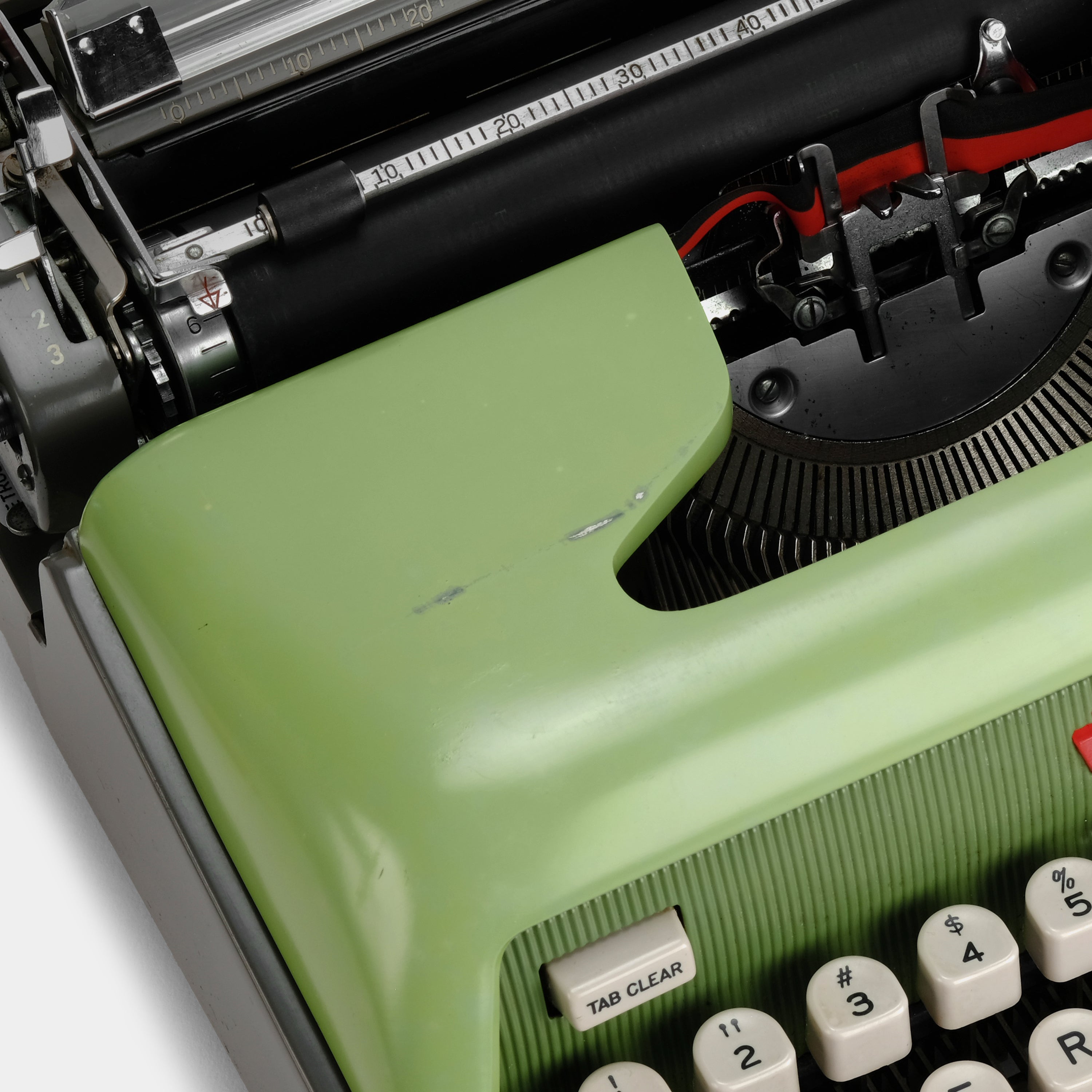 Royal Futura 800 Green Manual Typewriter and Case