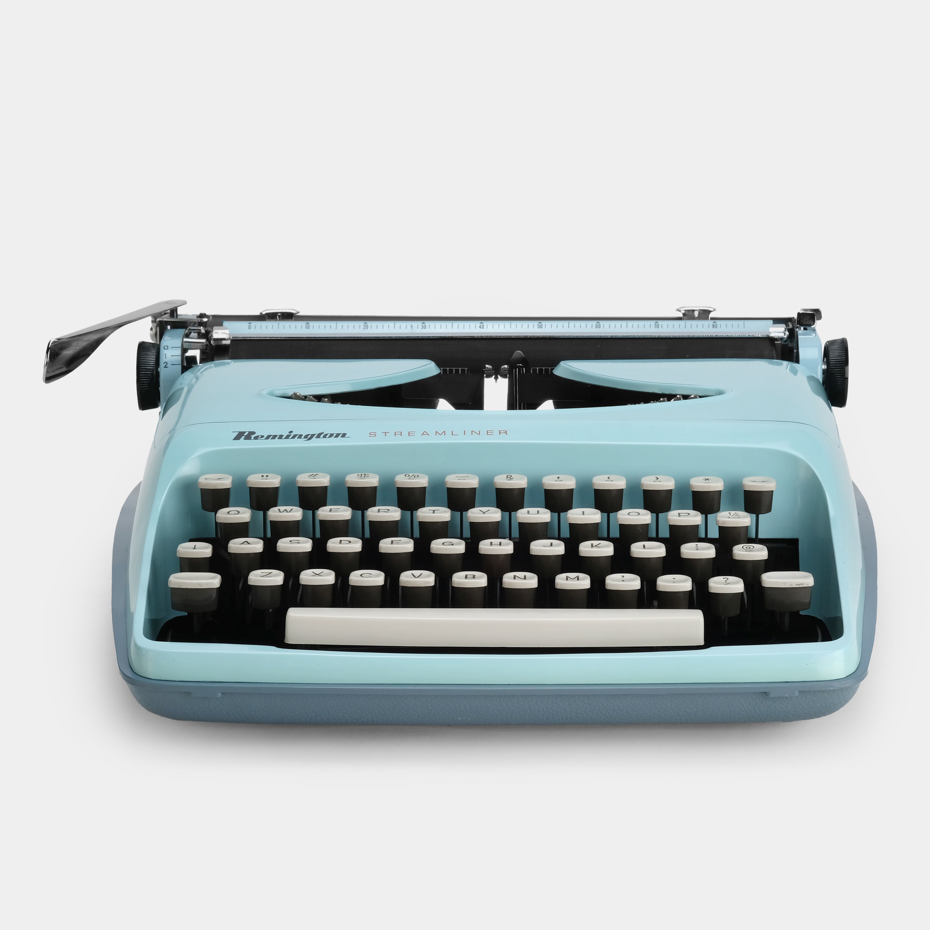 Remington Streamliner Teal Manual Typewriter