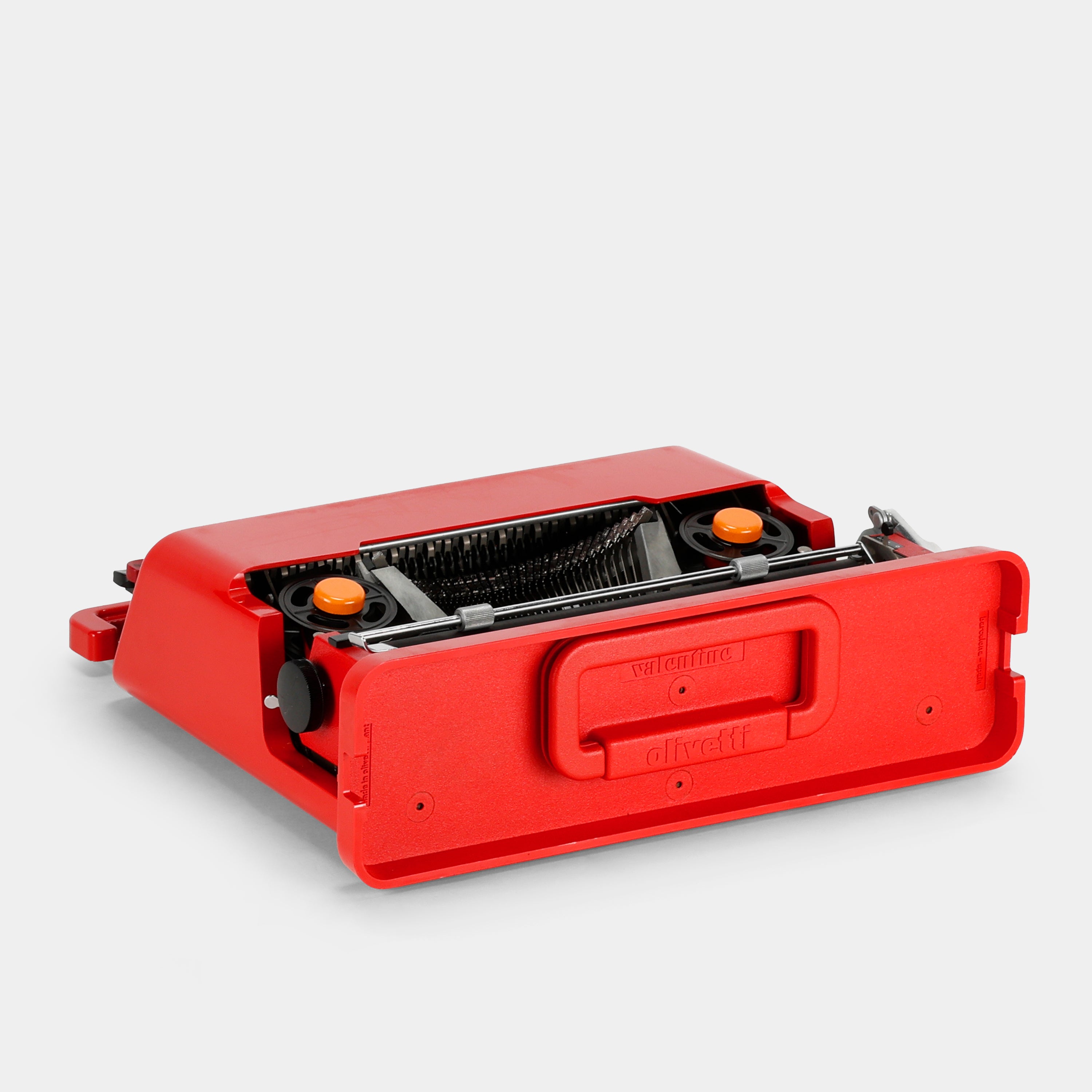 Olivetti Valentine Red Manual Typewriter and Case