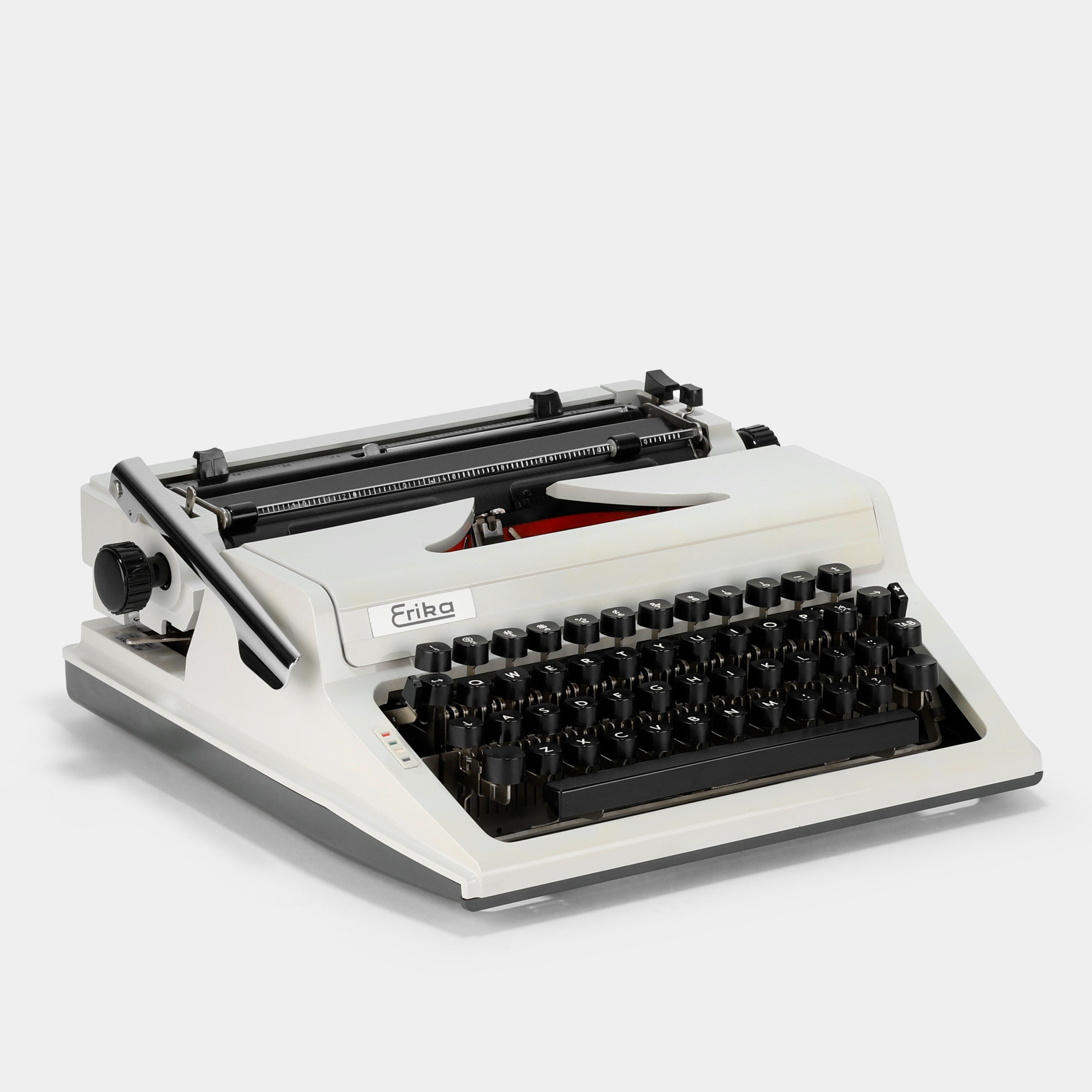 Erika 106 Ivory Manual Typewriter and Case