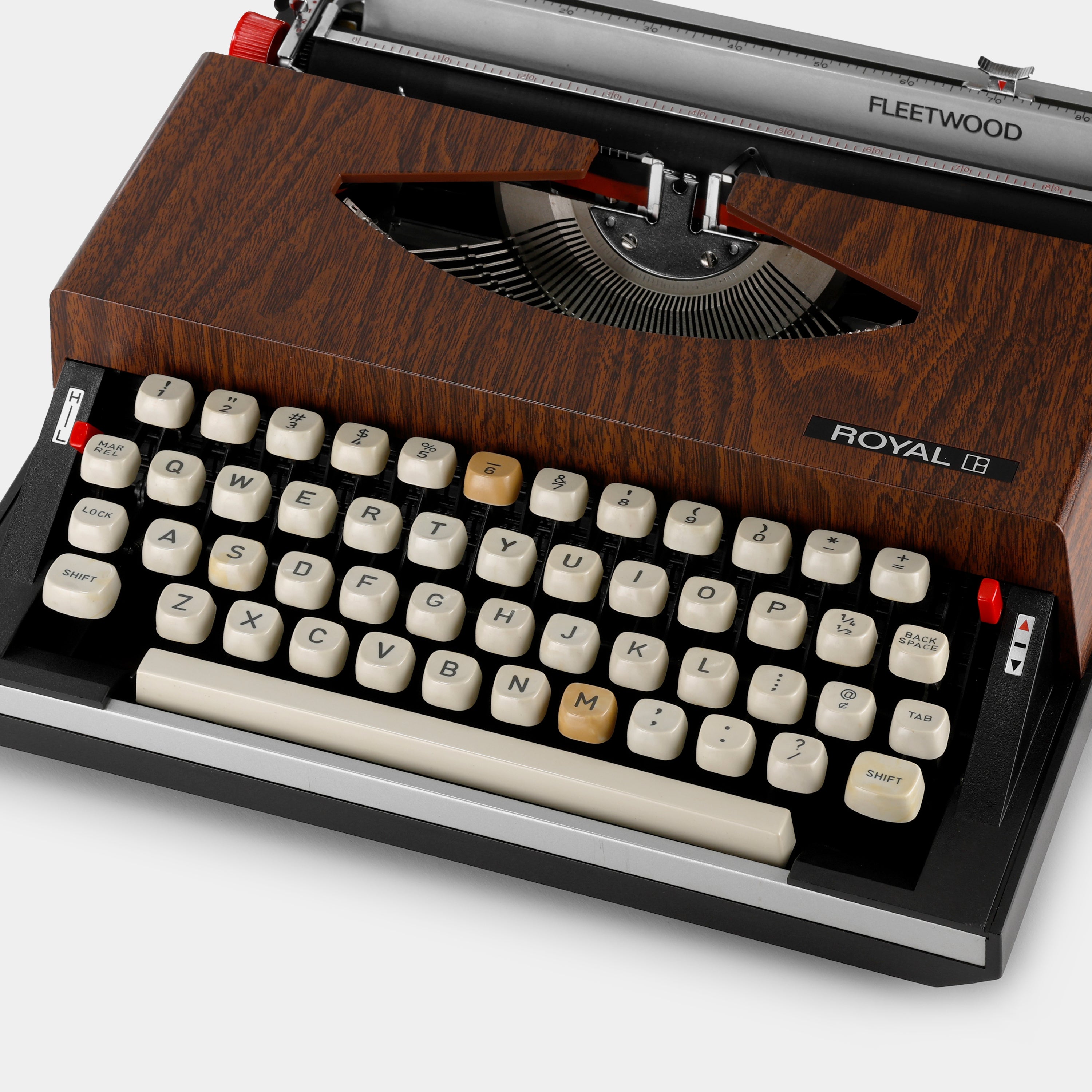 Royal Fleetwood Manual Typewriter and Case
