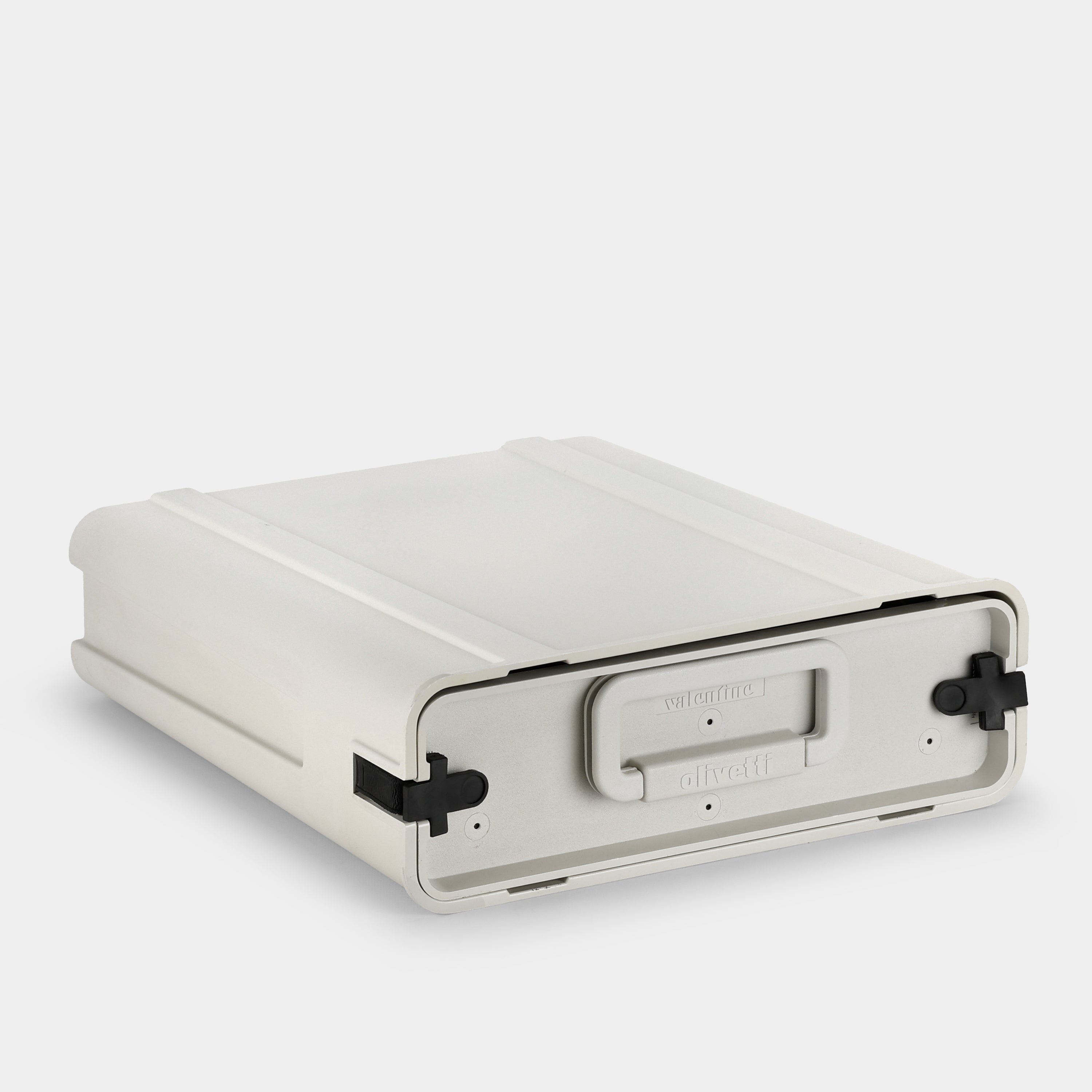 Olivetti Valentine White Manual Typewriter and Case