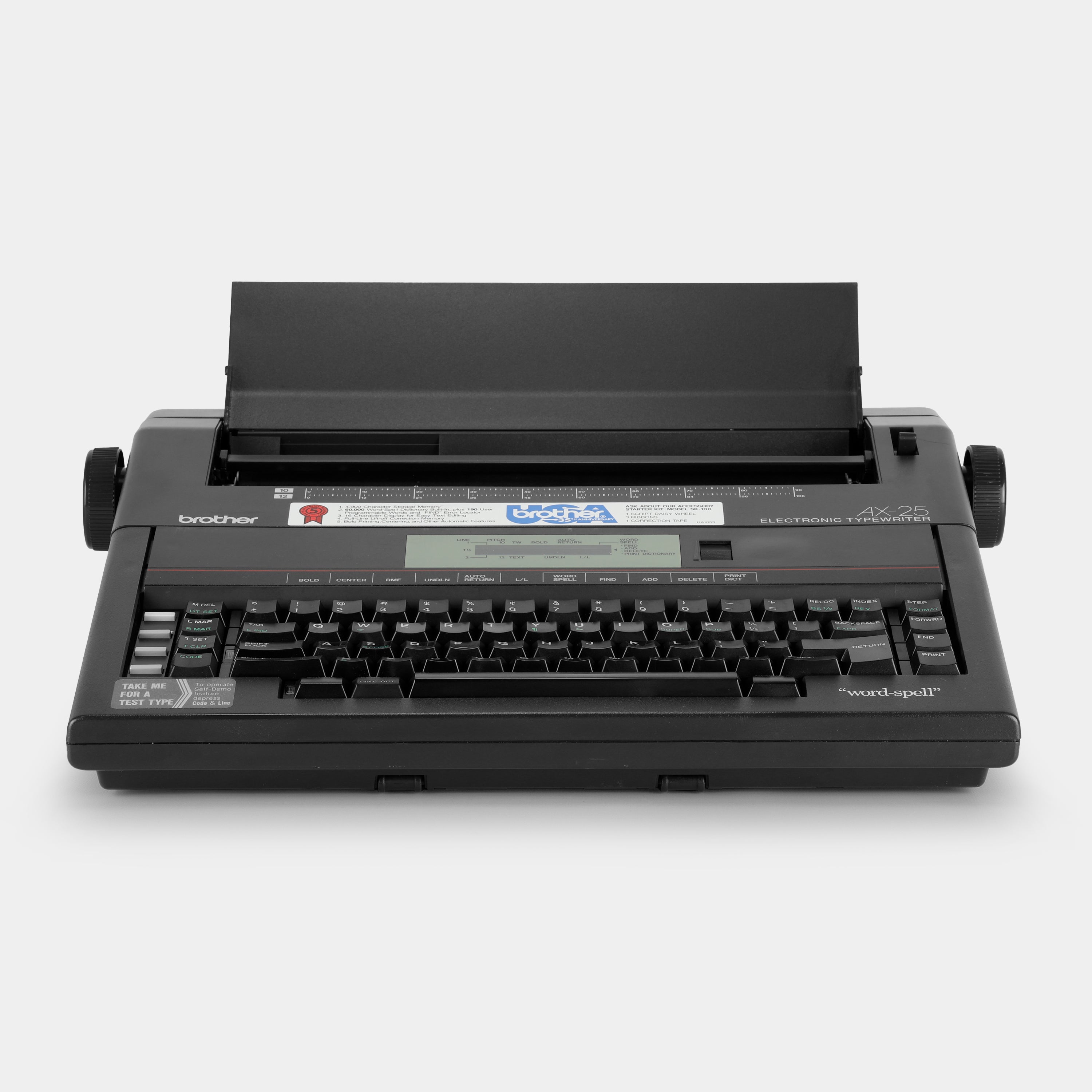 Brother AX-25 Electronic Typewriter