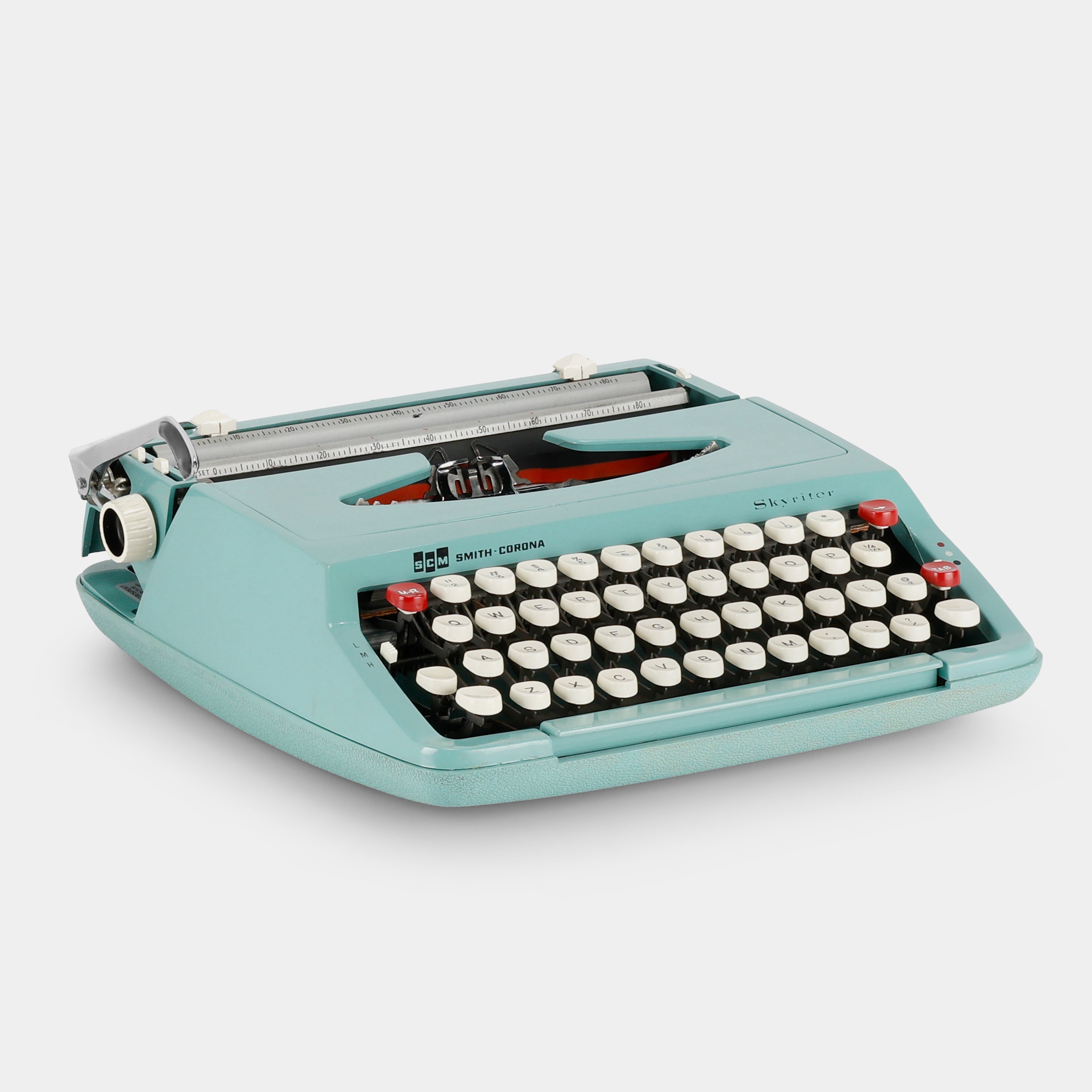 Smith-Corona Skyriter Manual Typewriter and Case