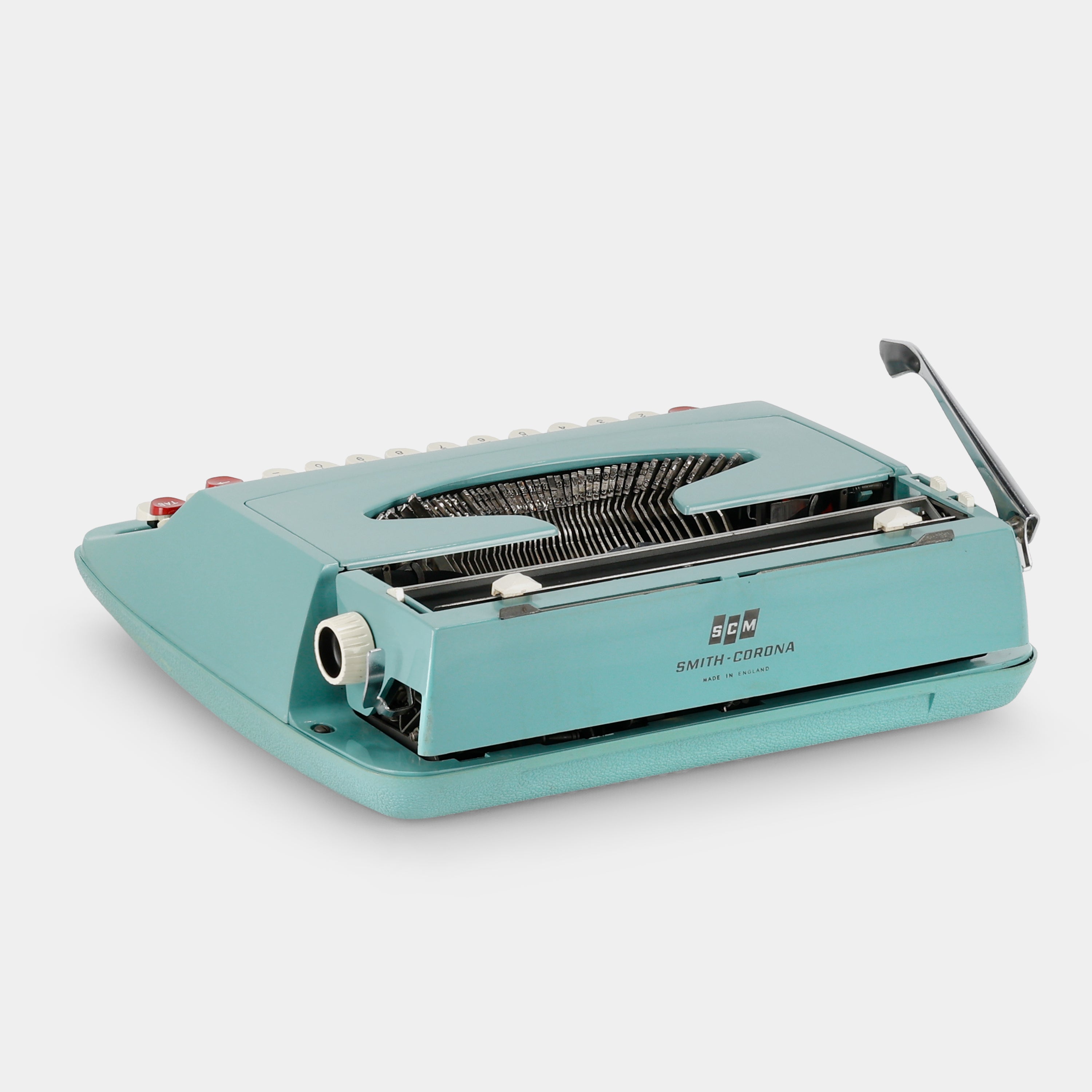 Smith-Corona Skyriter Manual Typewriter and Case