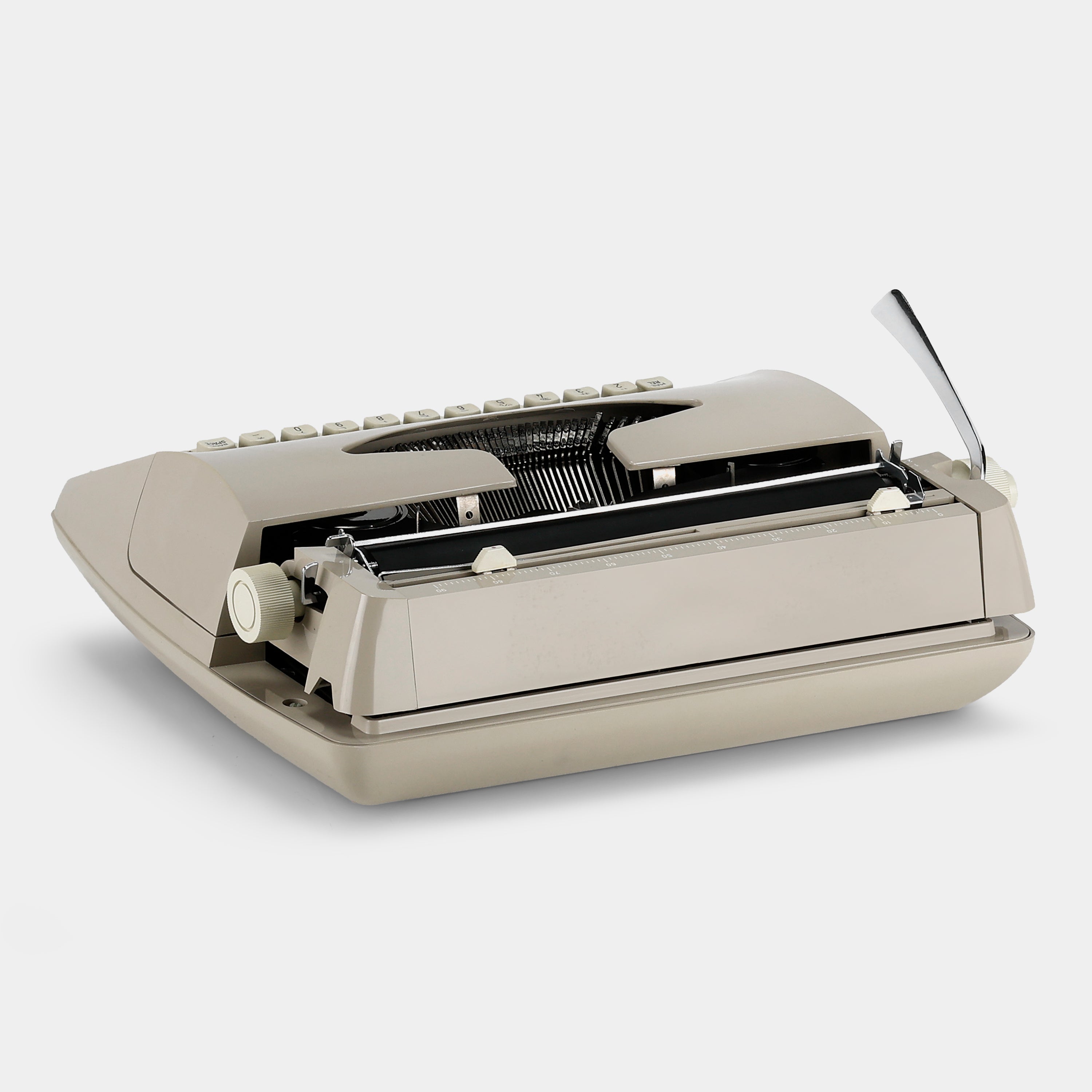 Royal Parade Beige Manual Typewriter and Case
