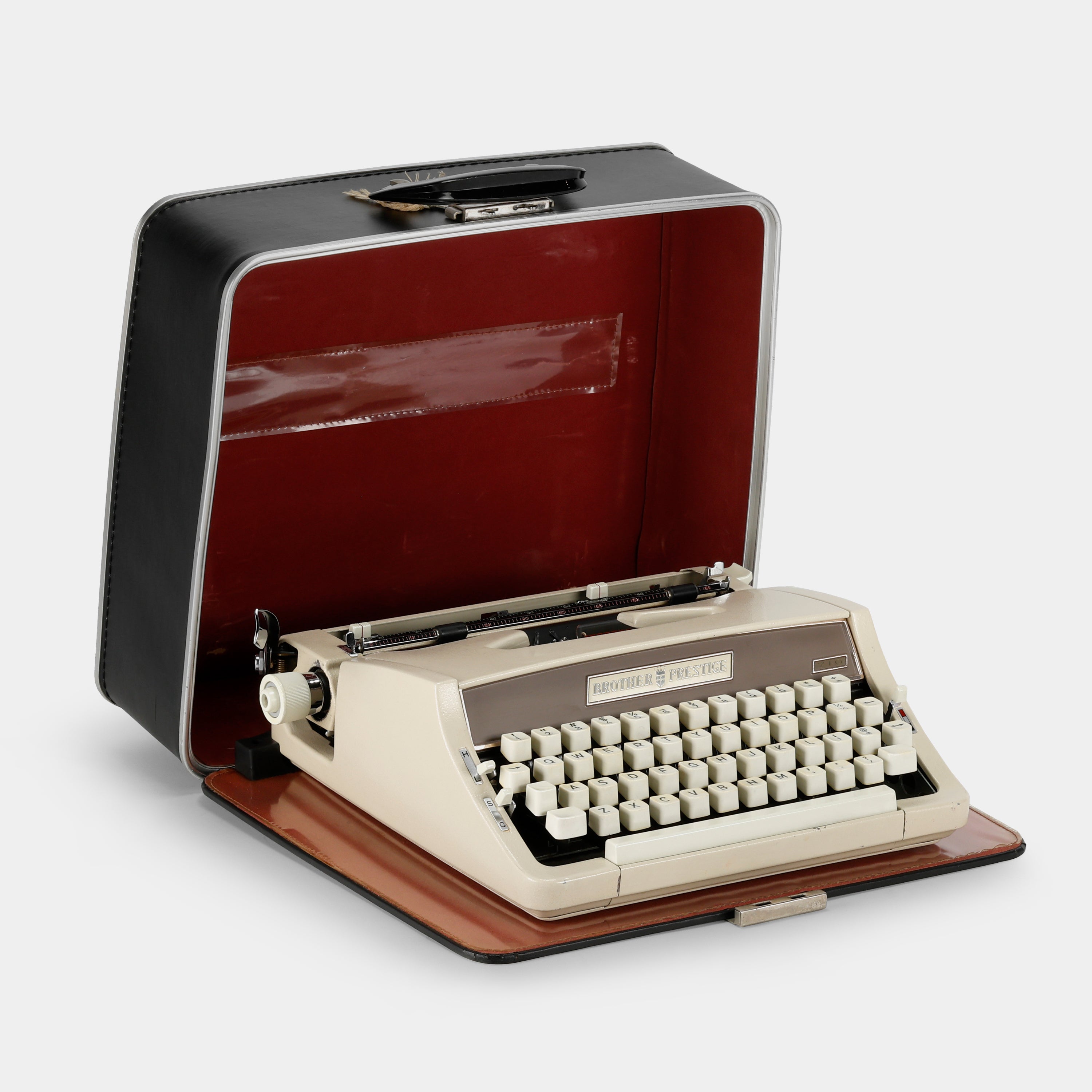 Brother Prestige 710 Manual Typewriter and Case