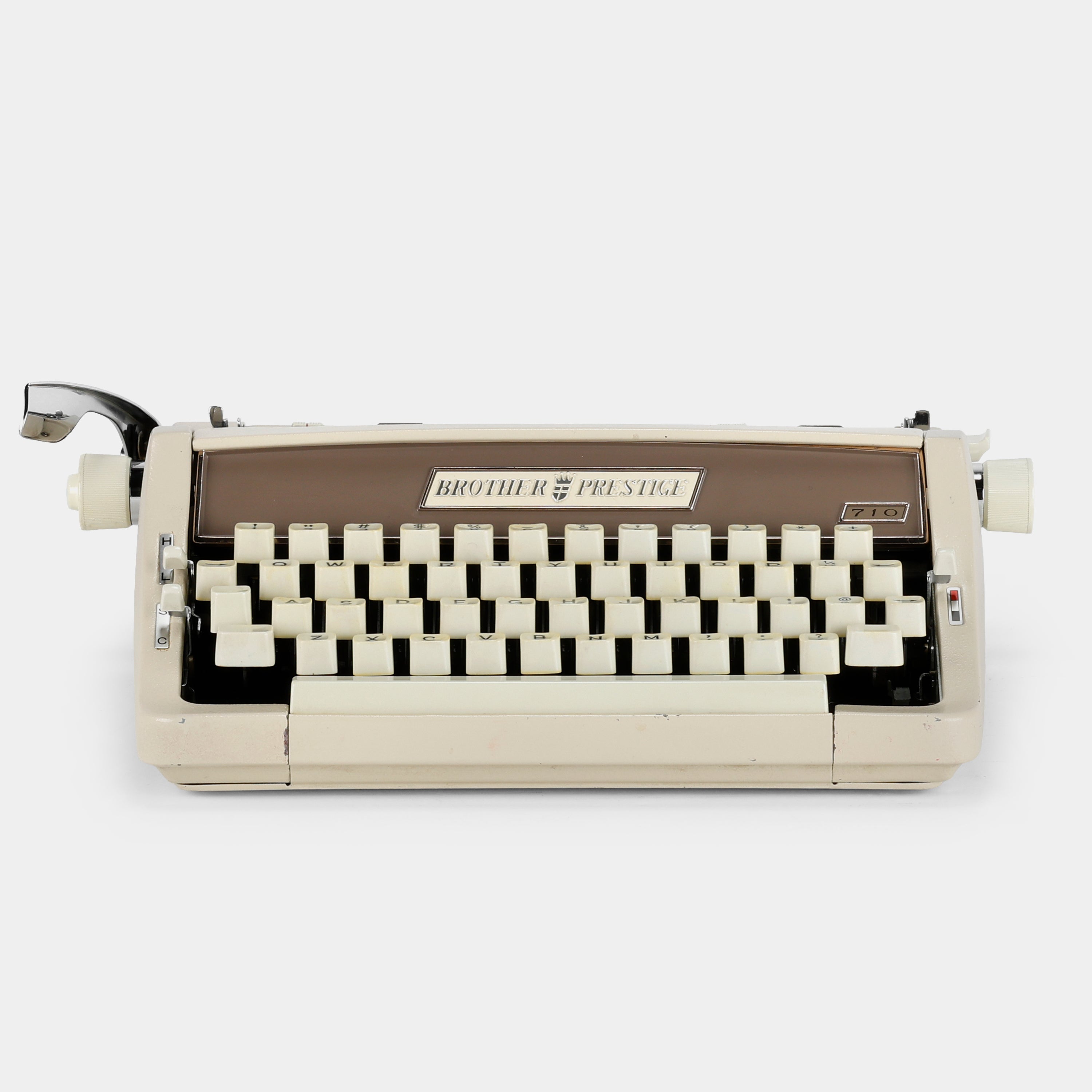 Brother Prestige 710 Manual Typewriter and Case